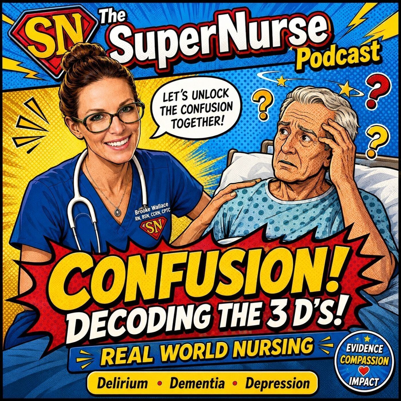 Confused Patient? How Nurses Decode the 3 Ds at the Bedside. episode artwork