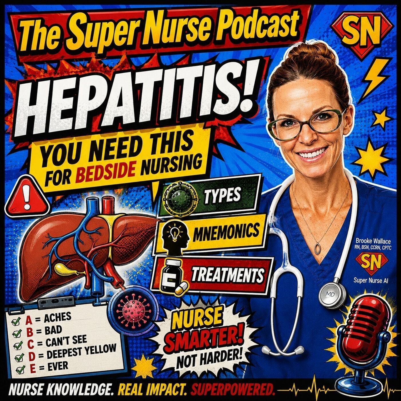 Hepatitis A, B, C, D & E Made Easy: Signs Every New Nurse Should Recognize episode artwork