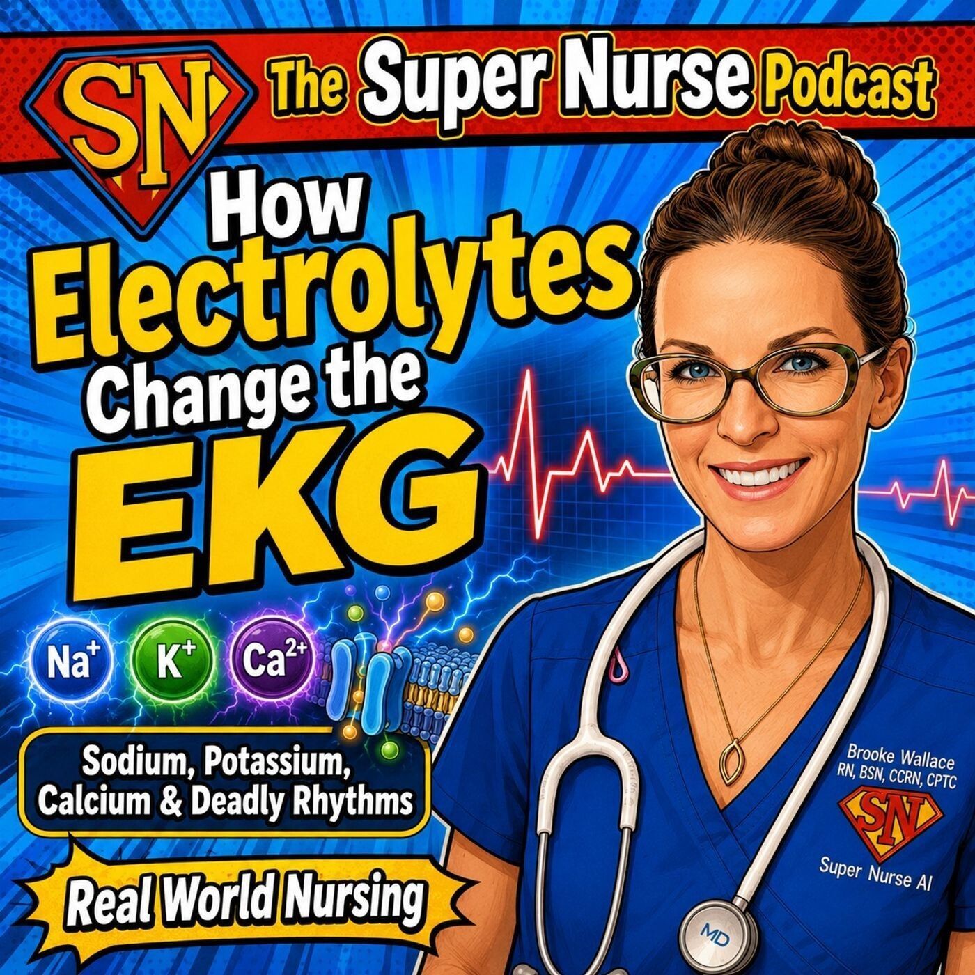 How Electrolytes Change the EKG: Sodium, Potassium, Calcium & Deadly Rhythms