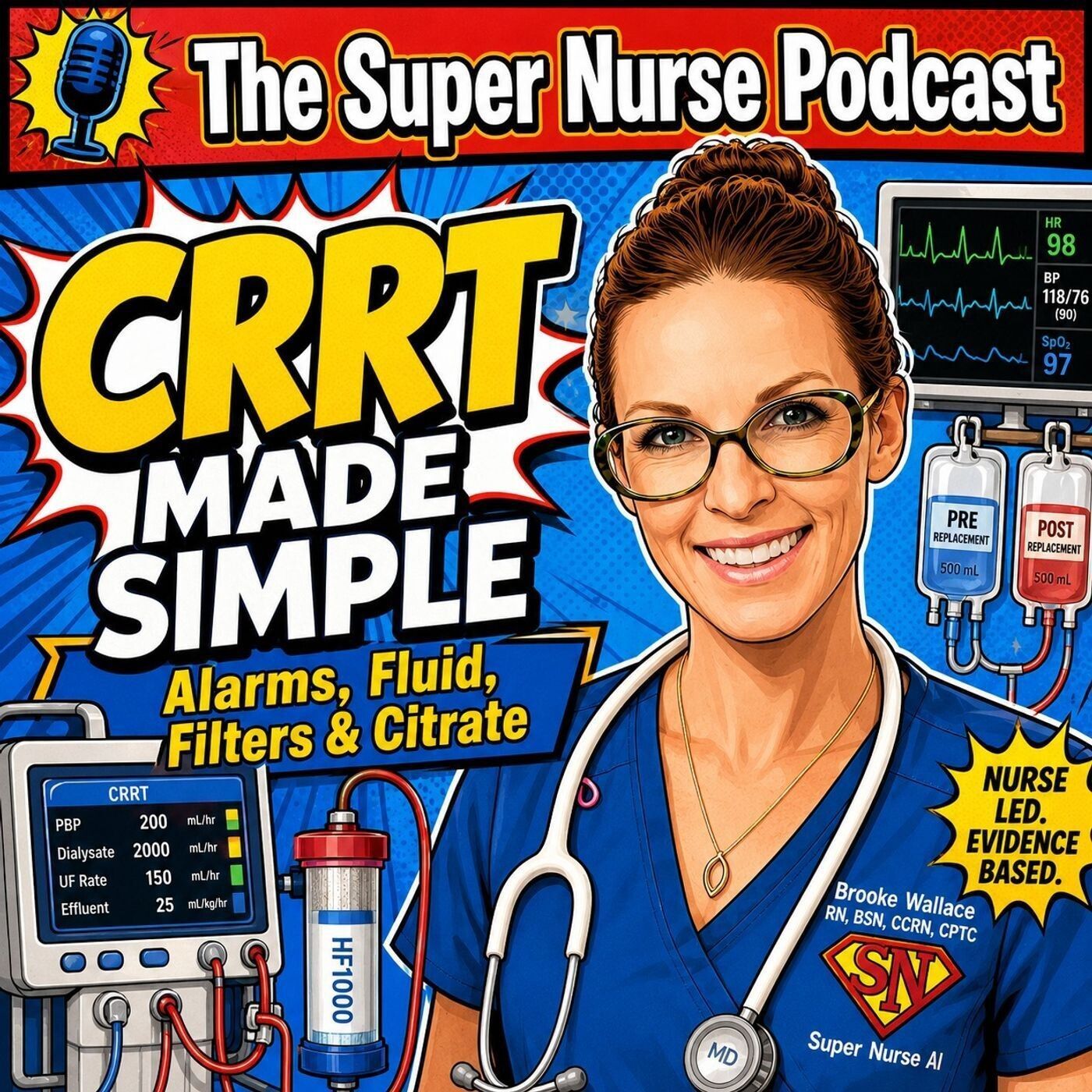 CRRT Made Simple: How ICU Nurses Manage Alarms, Fluid, Filters & Citrate