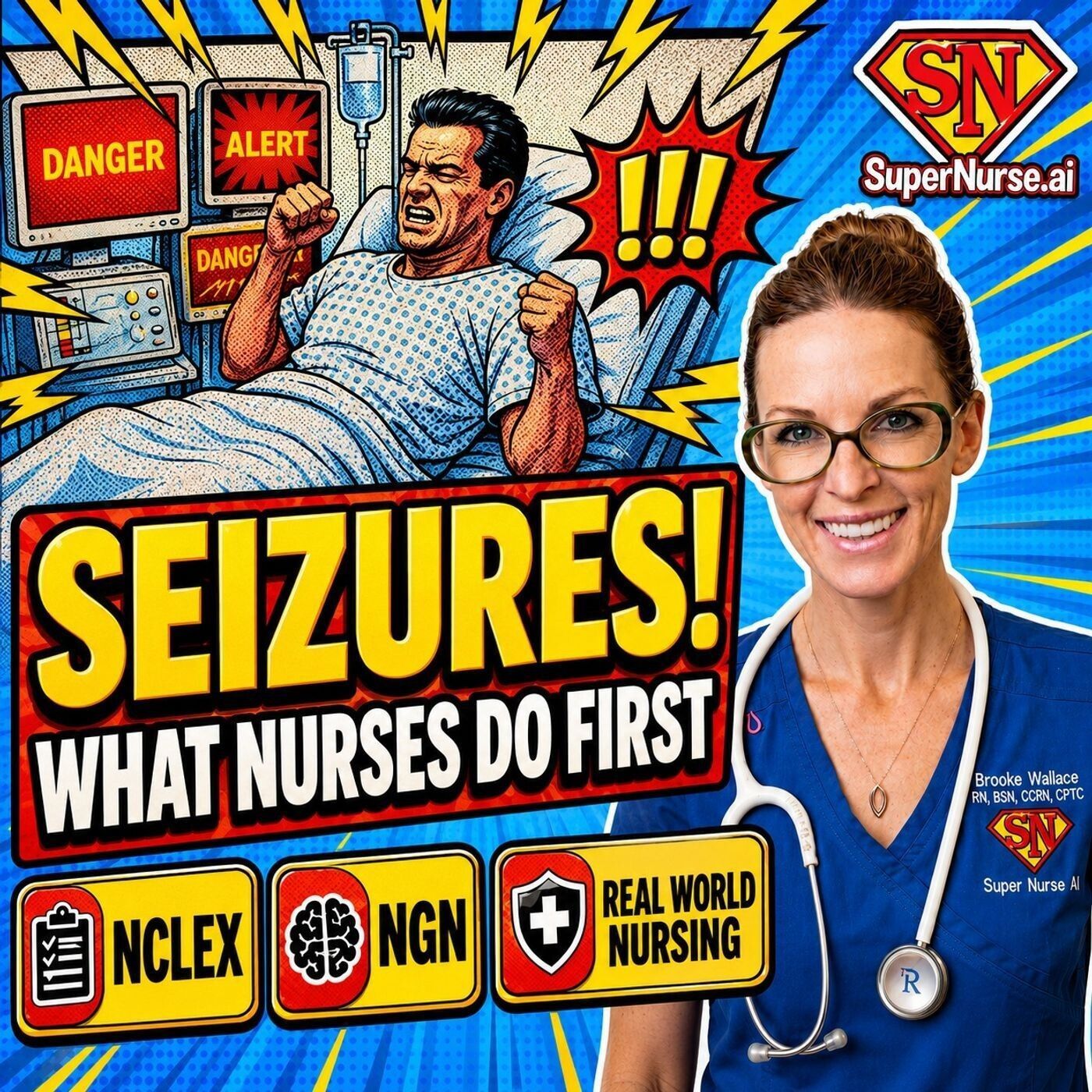 Seizure at the Bedside: What Nurses Do First When Seconds Matter episode artwork