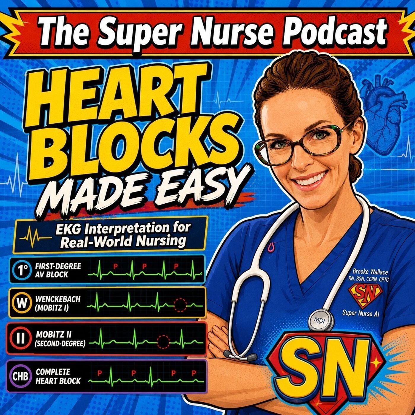 Heart Blocks Made Easy: EKG Interpretation for Real-World Nursing