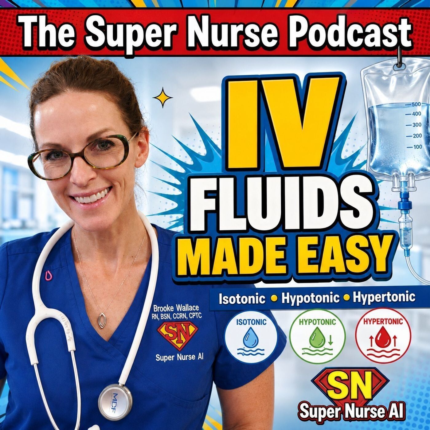 Real Talk on Isotonic, Hypotonic & Hypertonic IV Fluids for Nurses