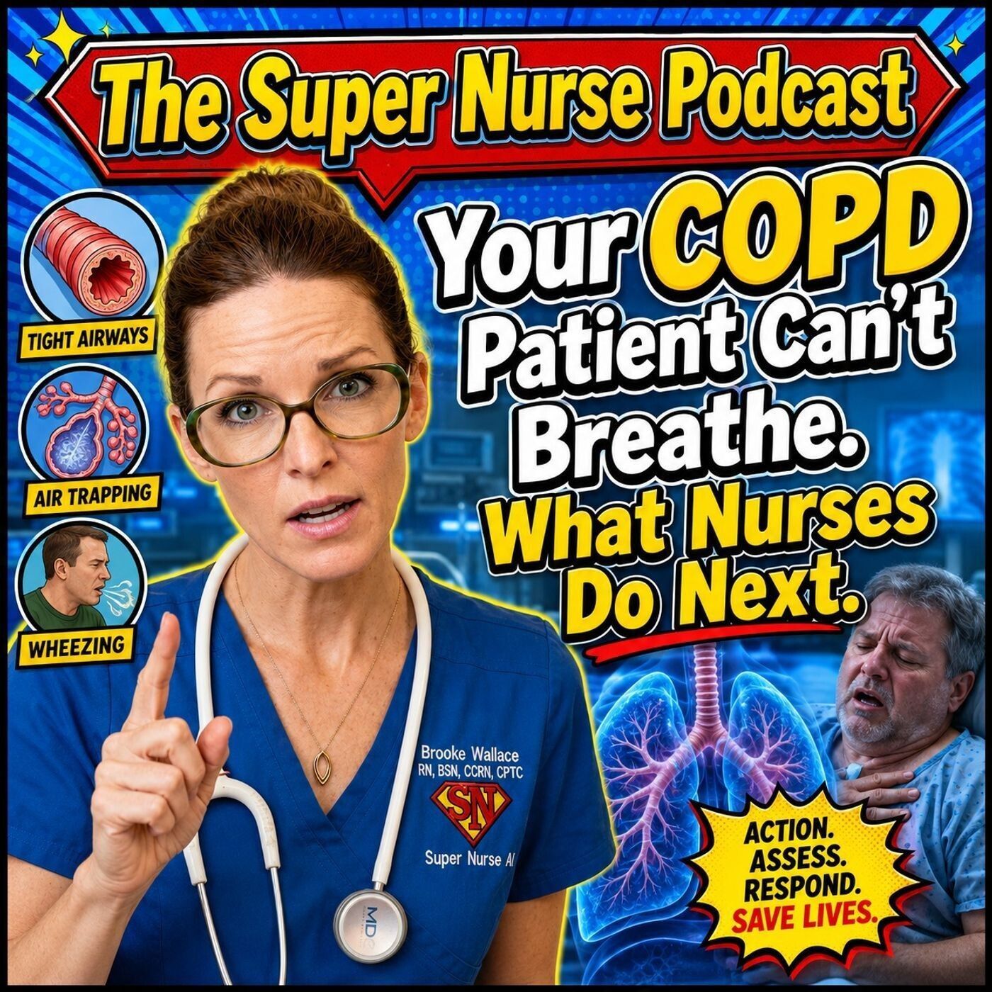 Your COPD Patient Can't Breathe: The Bedside Decisions That Actually Save Lives