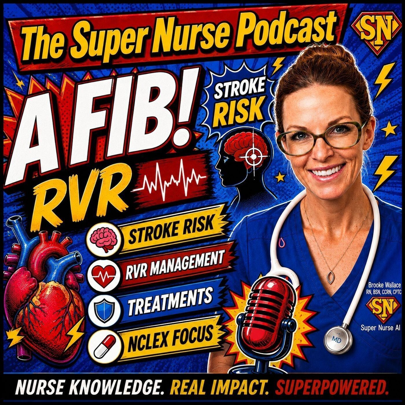 When A-Fib Turns Dangerous: RVR, Stroke Risk, and Bedside Action episode artwork