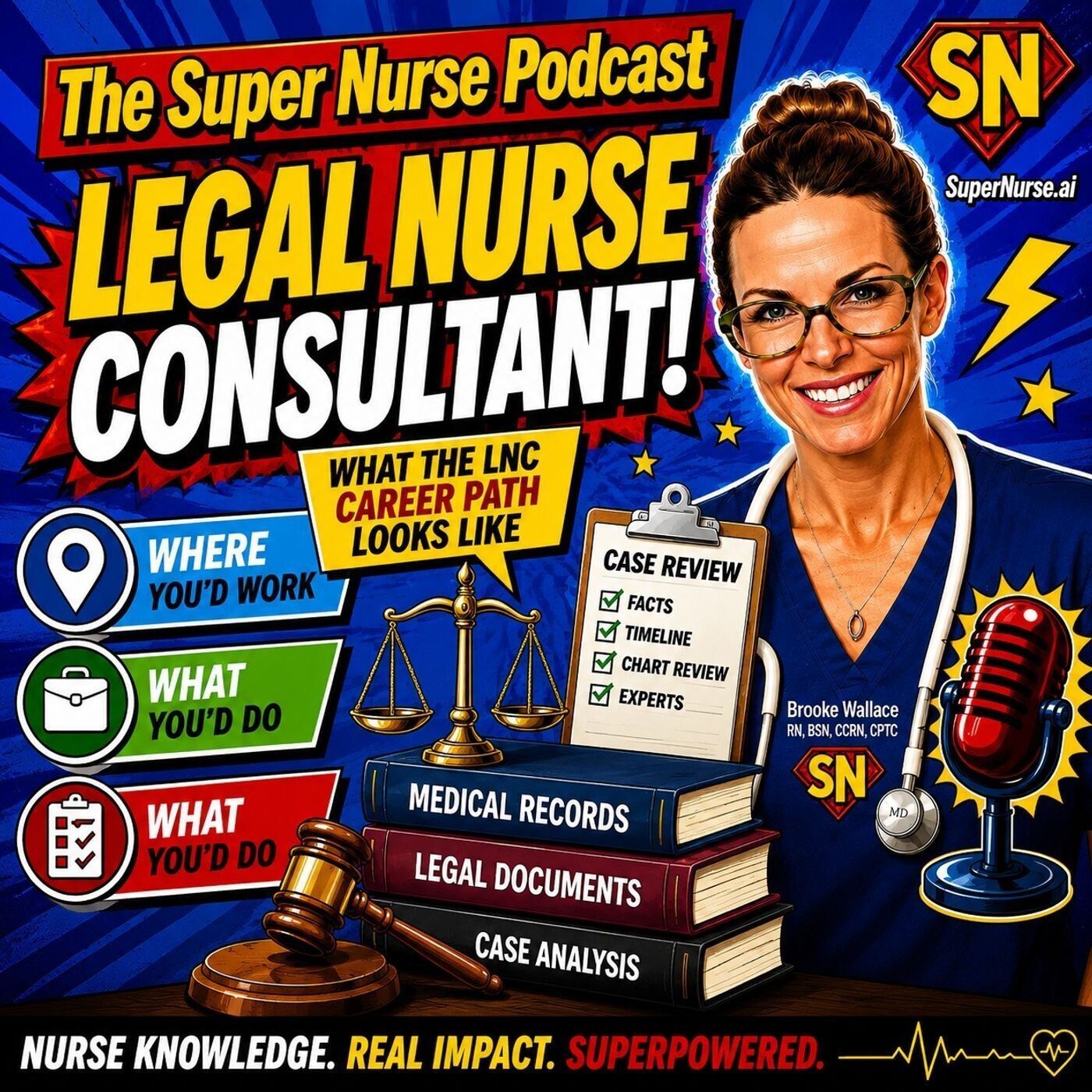 Legal Nurse Consultant: Breakdown of the LNC Career Path episode artwork