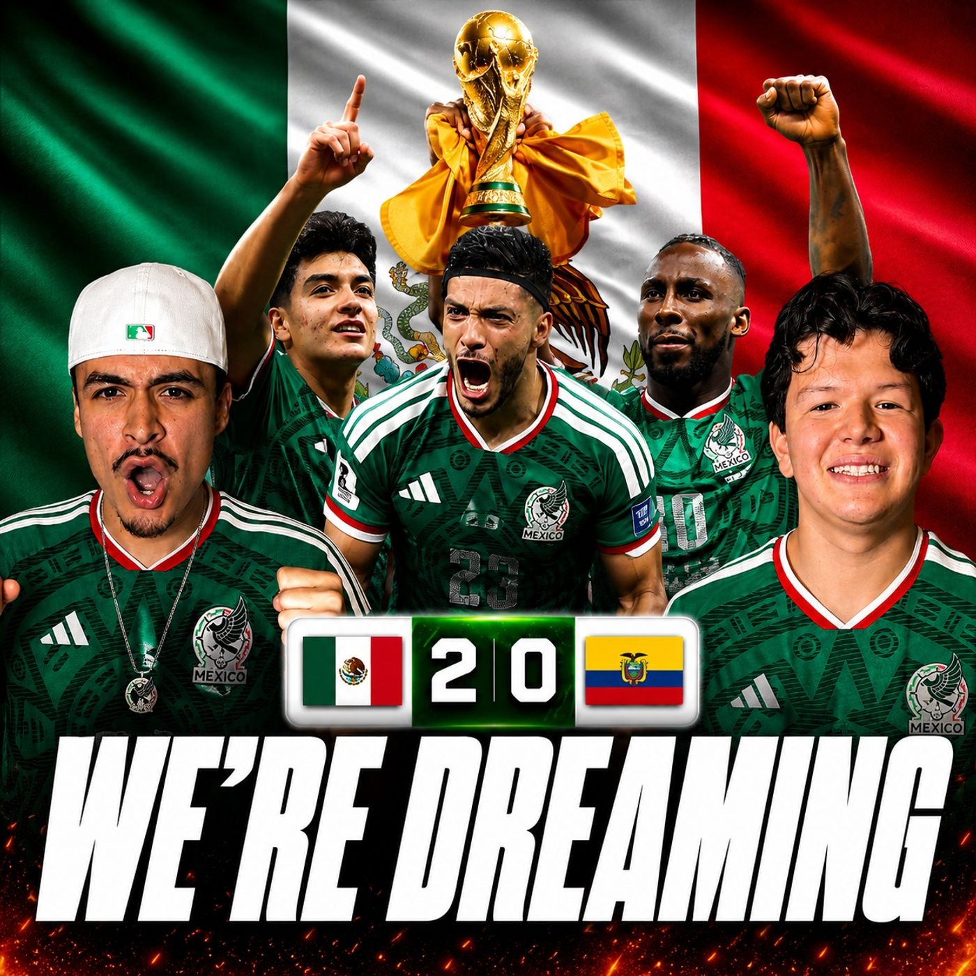 Mexico’s World Cup Dream Is Getting Real | Ecuador REACTION episode artwork