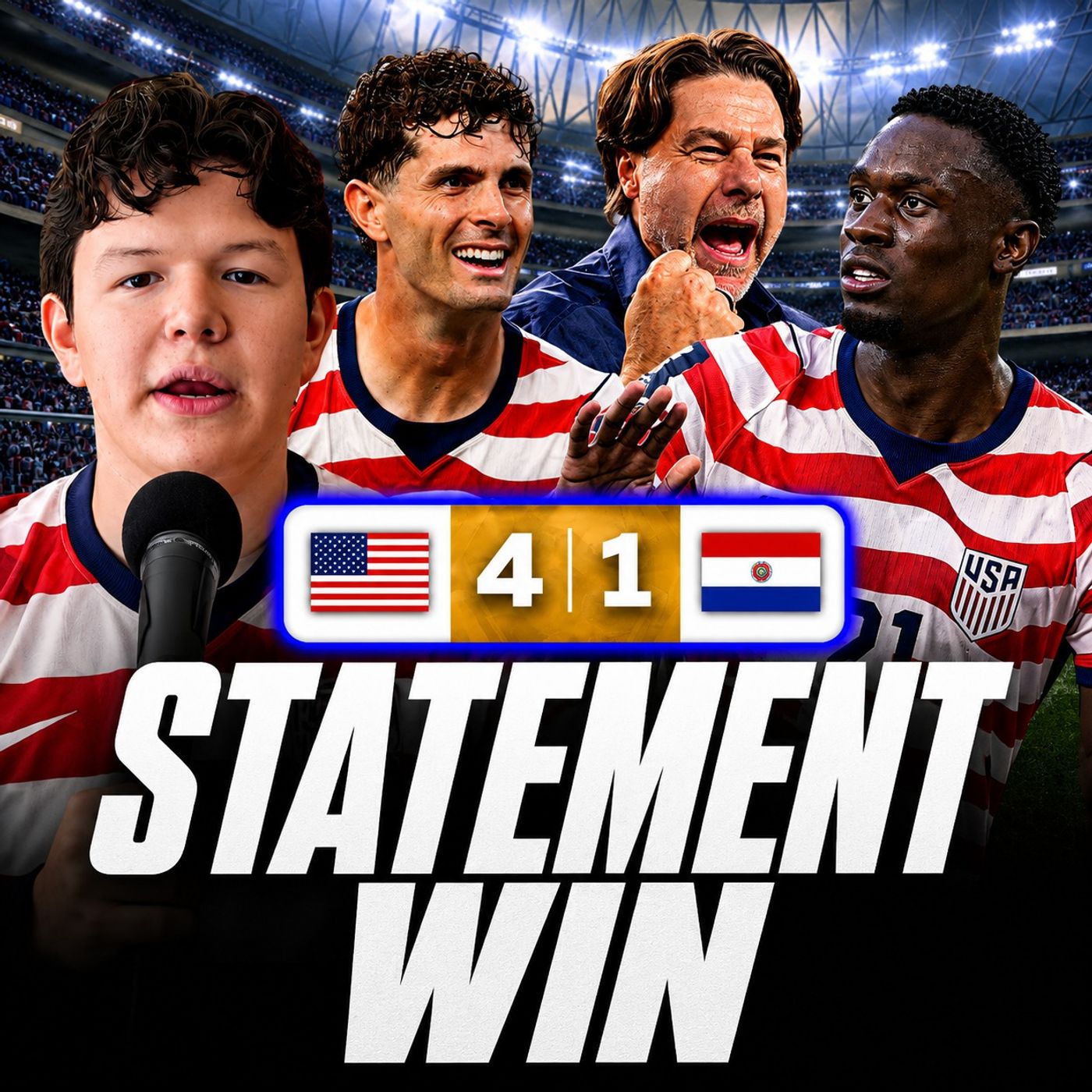The USMNT Just Sent A Message To The World | USA 4-1 Paraguay Reaction episode artwork