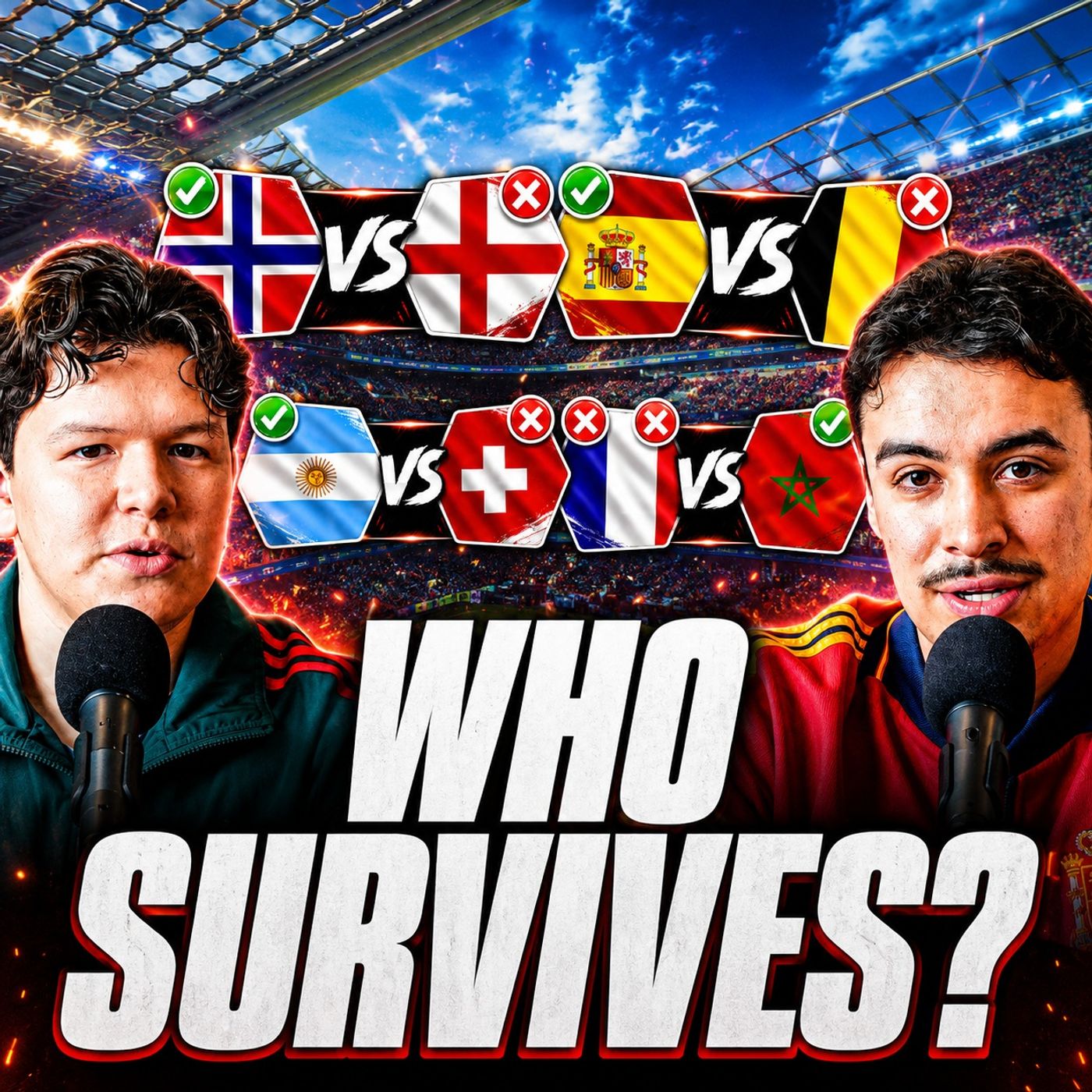 Every World Cup Quarterfinal Has a CRAZY Storyline | Predictions episode artwork