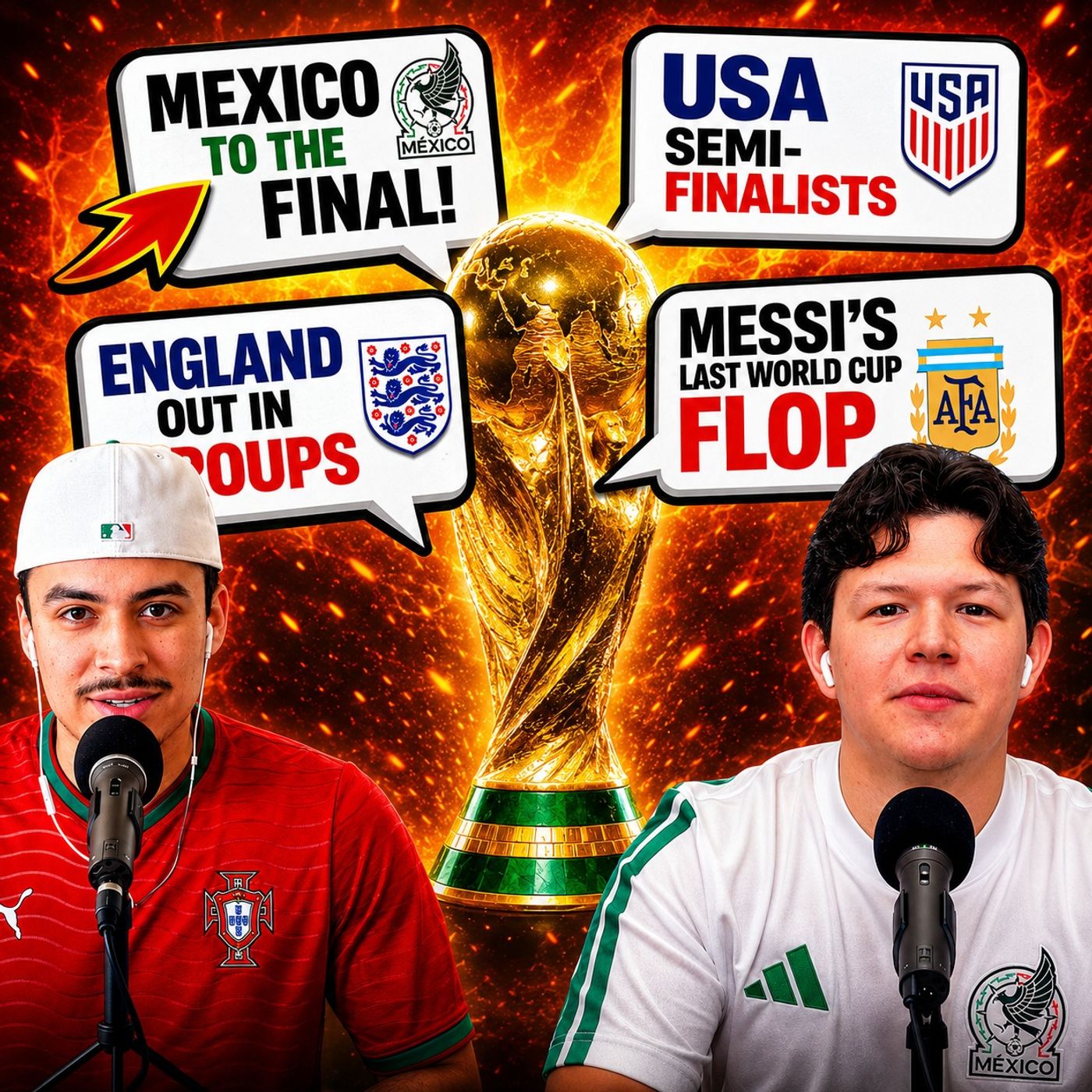 Reacting To The WILDEST World Cup Hot Takes episode artwork