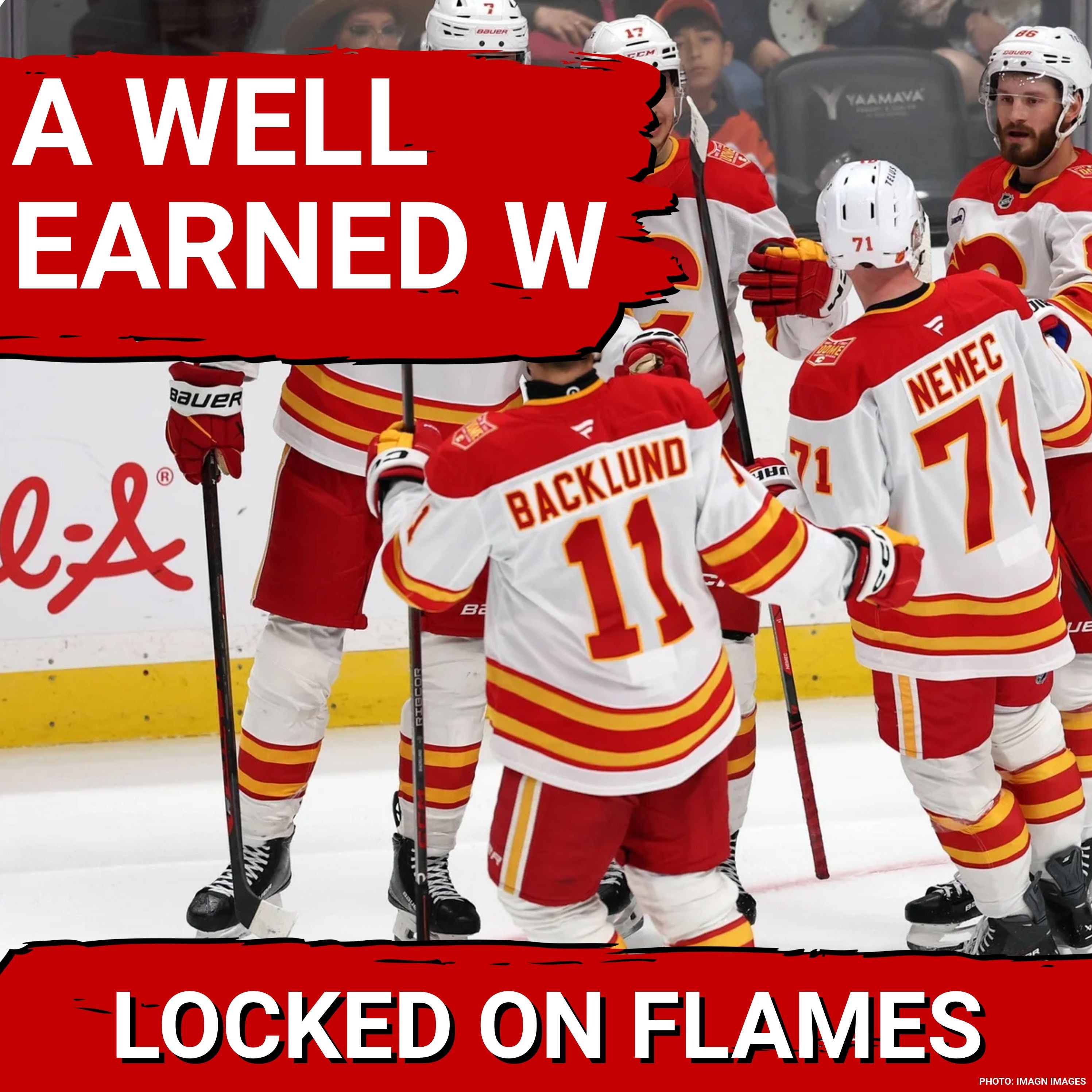 The Flames effort gets rewarded in win over the Ducks episode artwork