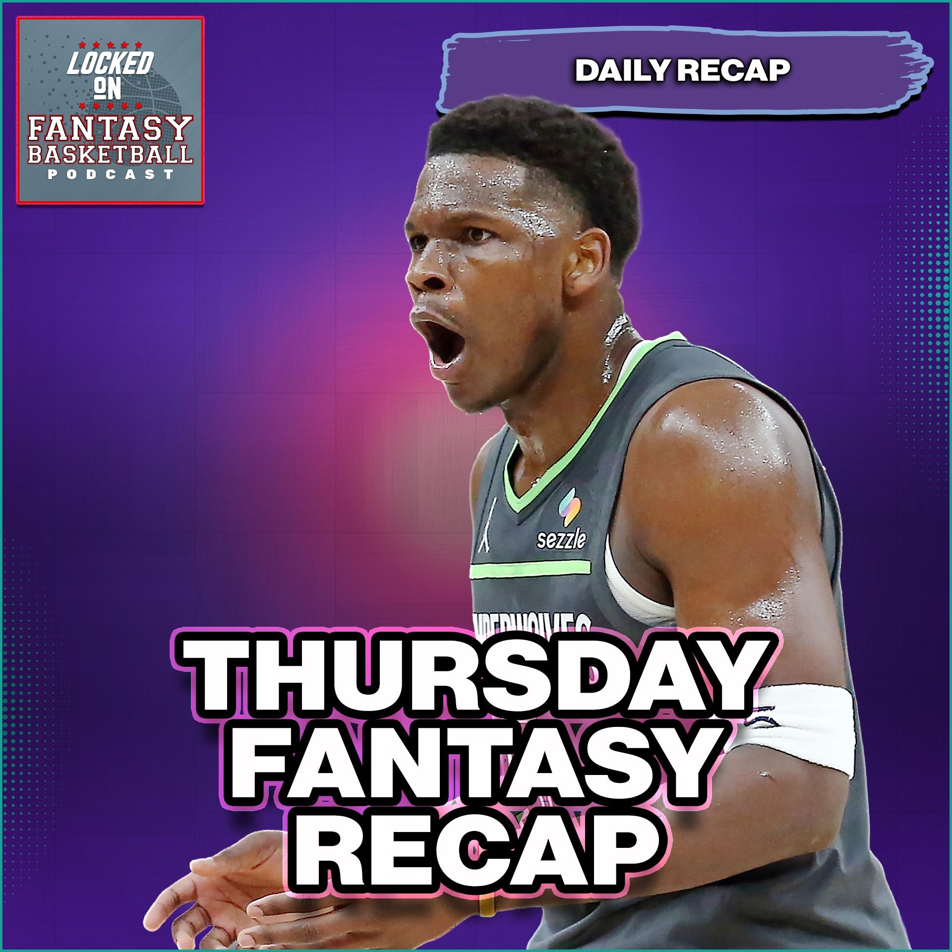 Anthony Edwards Steps Up, & All Of Thursday's NBA Fantasy Basketball Action