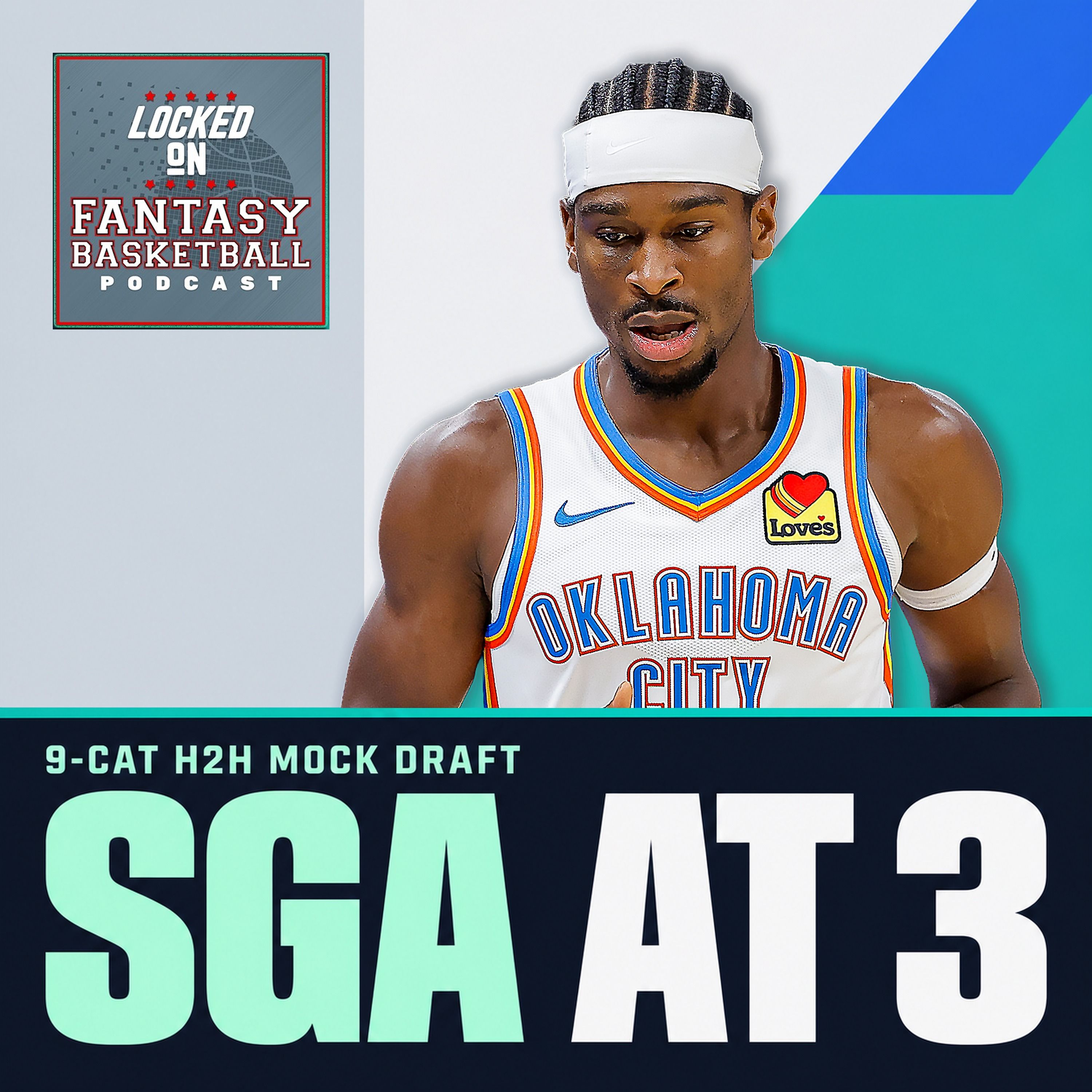 Fantasy Basketball Mock Draft 9 cat Pick 3 | Shai Build