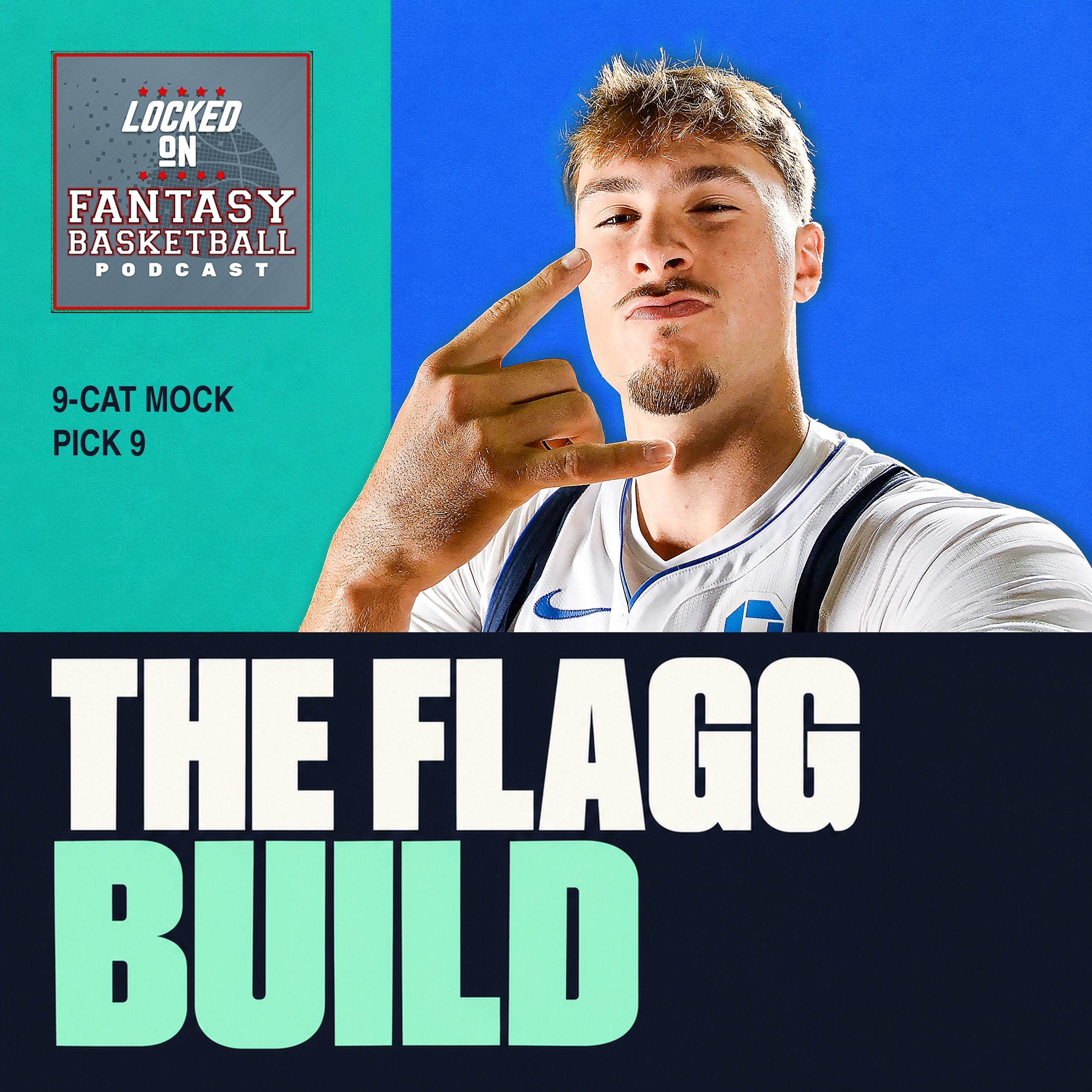 Fantasy Basketball Mock Draft Pick 9 - Copper Flagg Ascension episode artwork