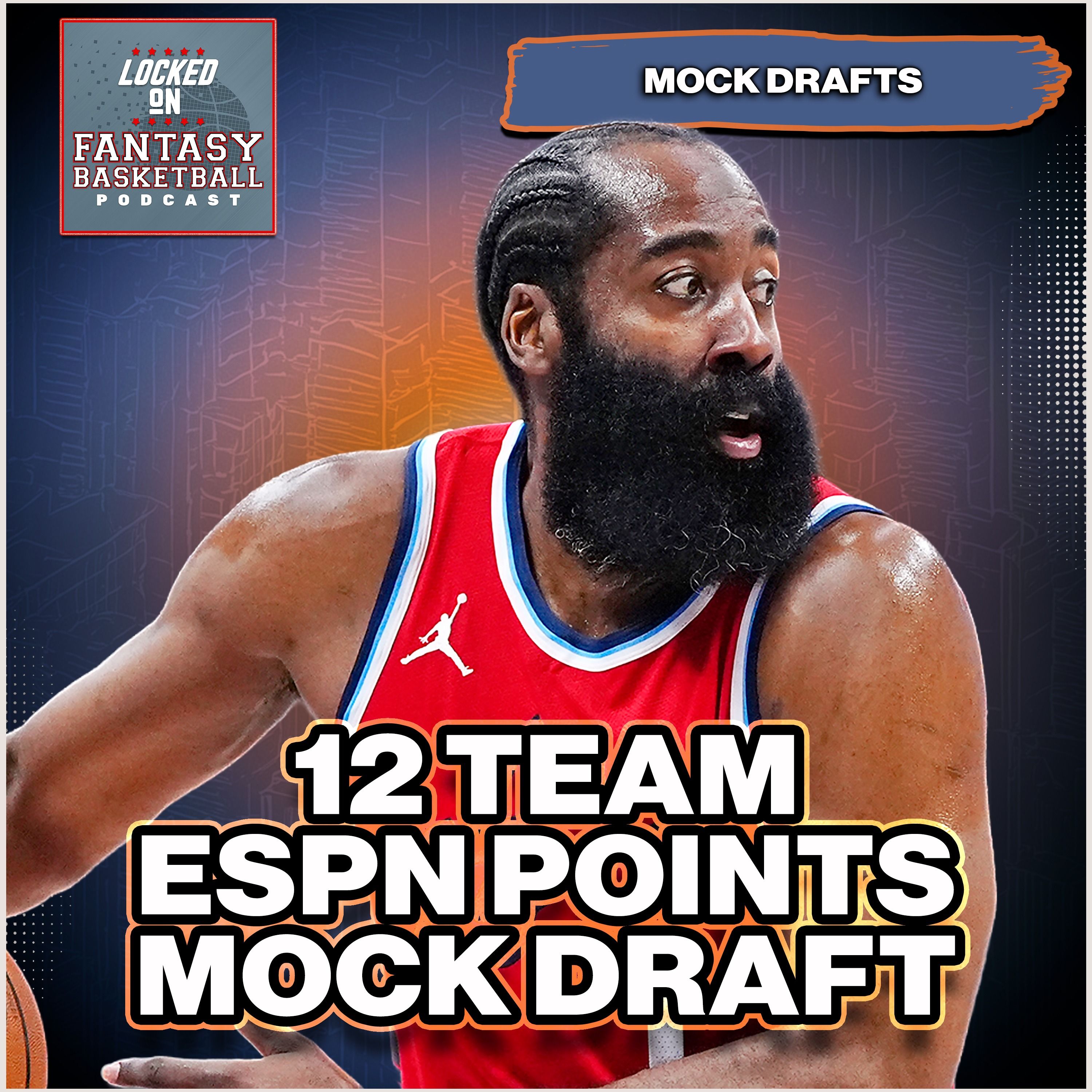 ESPN Points League Fantasy Basketball Mock Draft | 12-Team Pick 12 Strategy