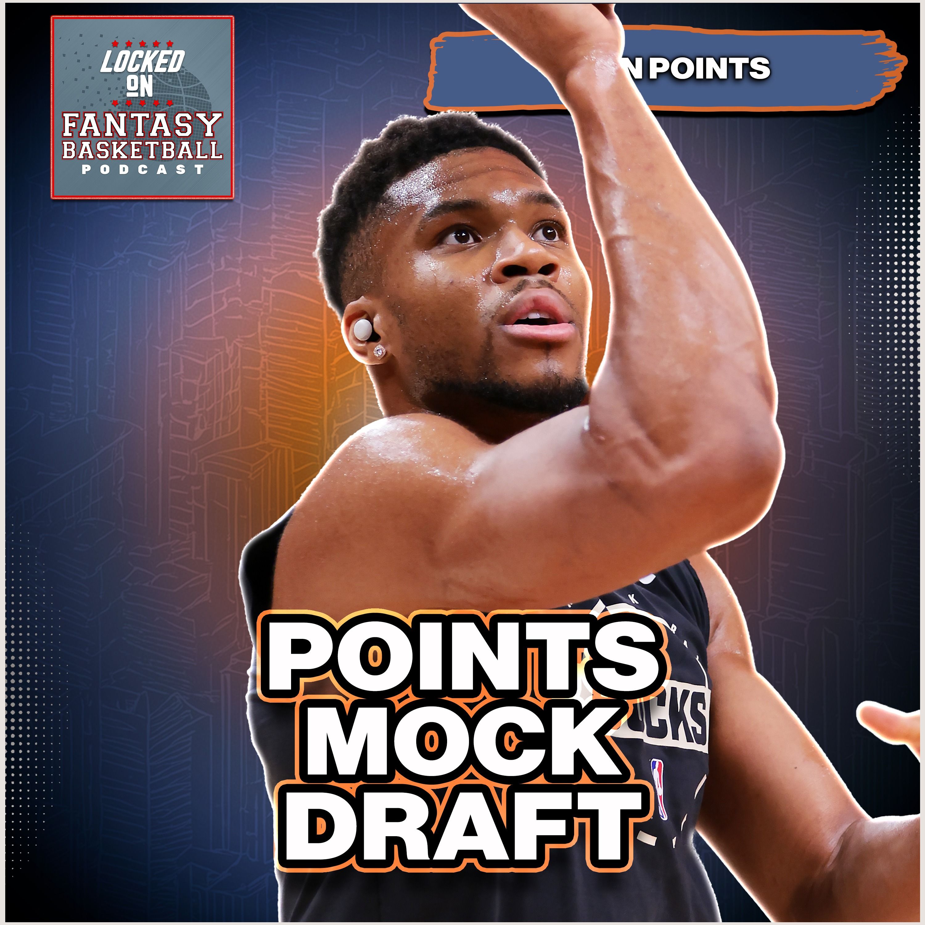 Fantasy Basketball ESPN Points League Mock Draft | LeBron Injury & Giannis Pick 3 Breakdown