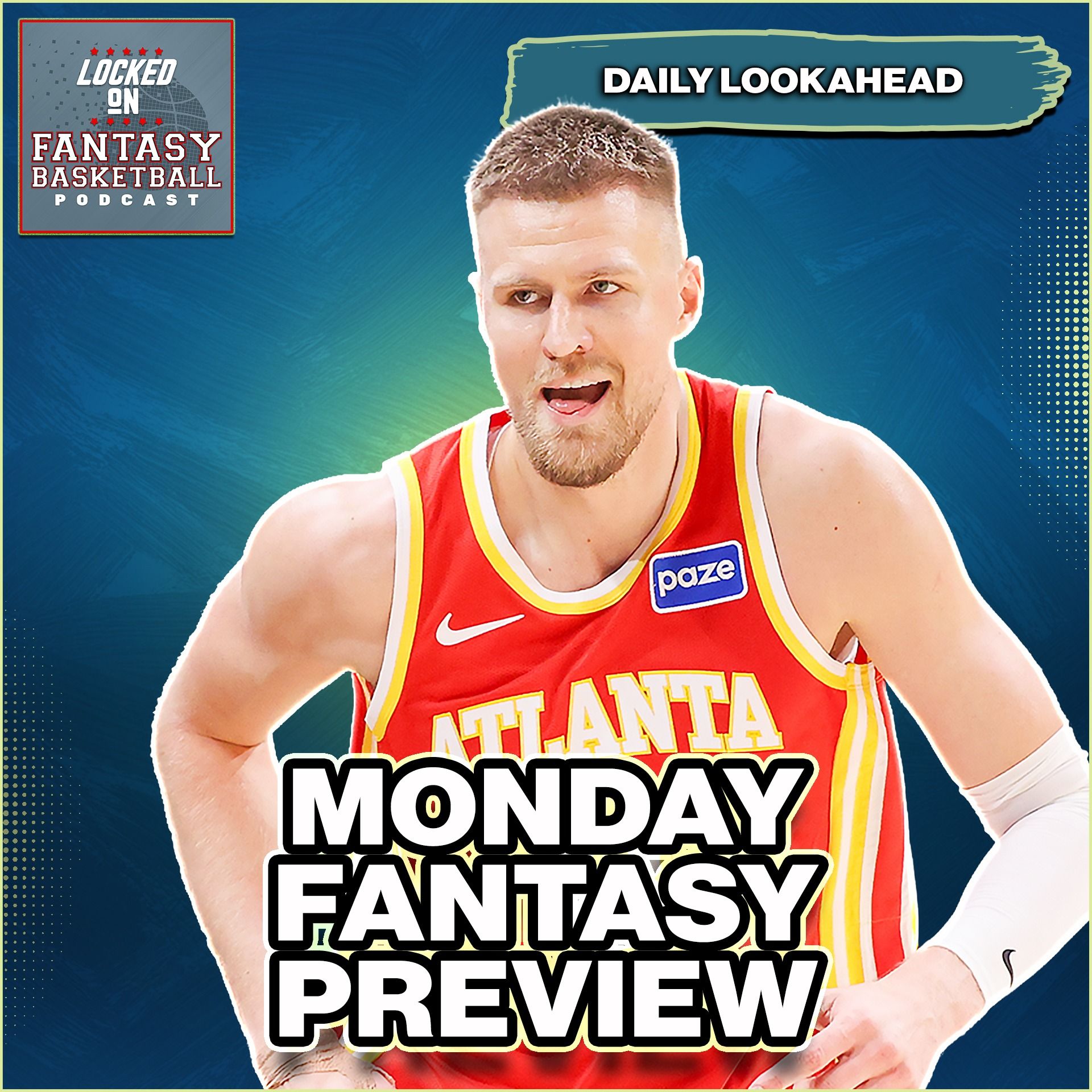 DEVASTATING Kristaps Porzingis Illness Update | Monday Fantasy Streaming Guide