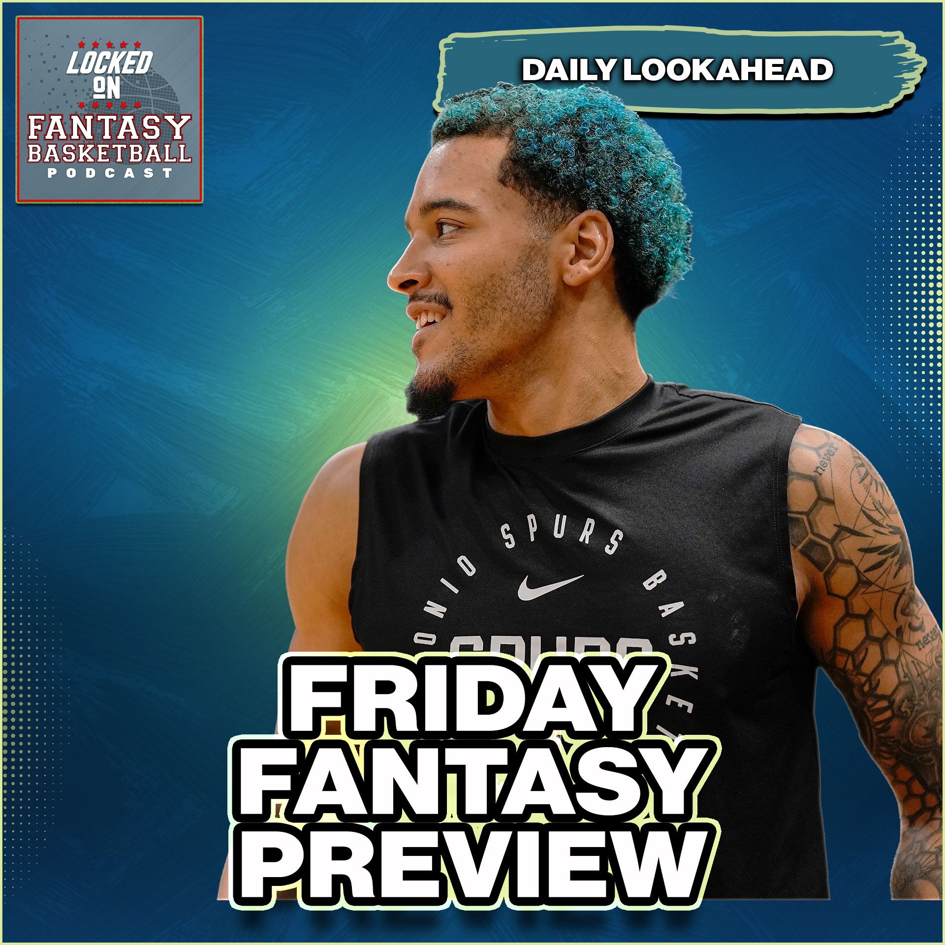 Friday Fantasy Basketball Preview | Spurs Without Wemby, Mavs Streams & More