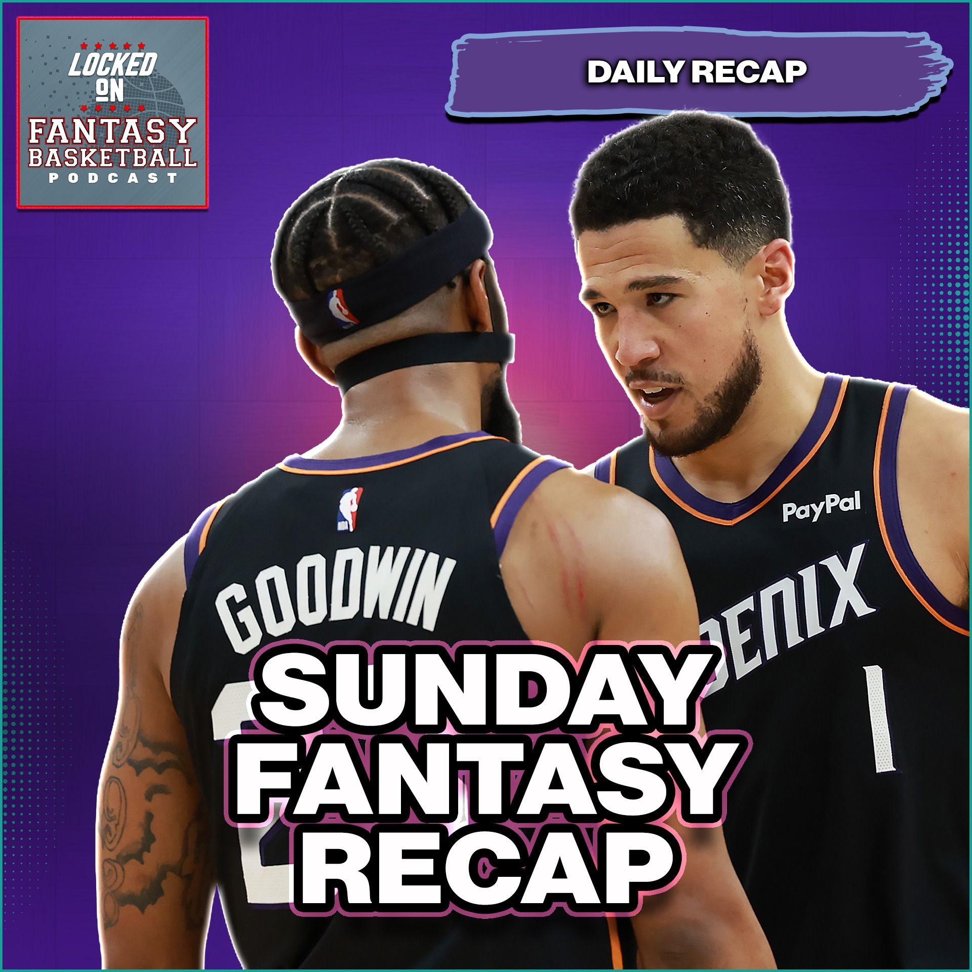 Booker Beats Thunder - Sunday's NBA Fantasy Basketball Recap Inc Keegan Murray Injury