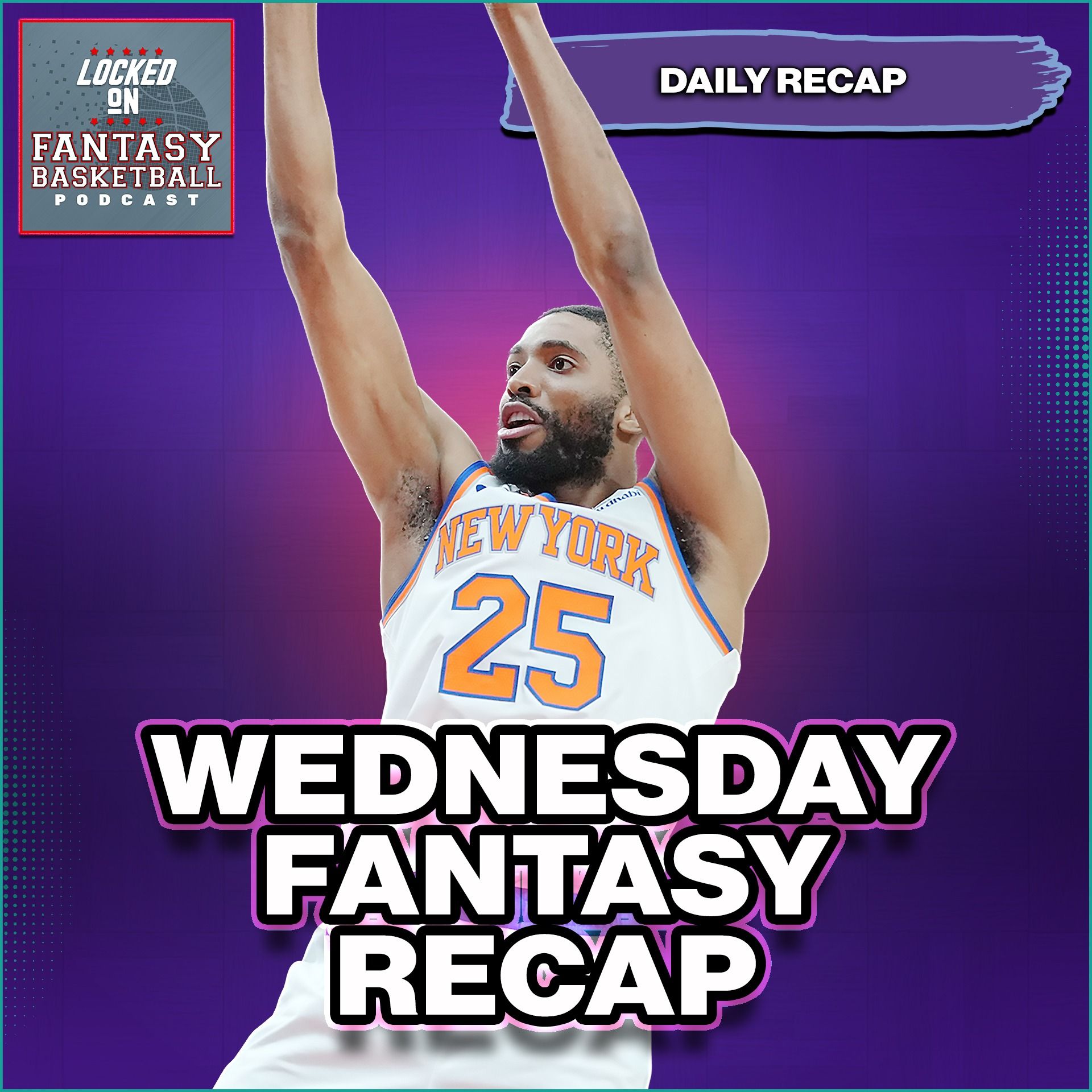Locked On Fantasy Basketball – Daily NBA Fantasy Basketball Podcast