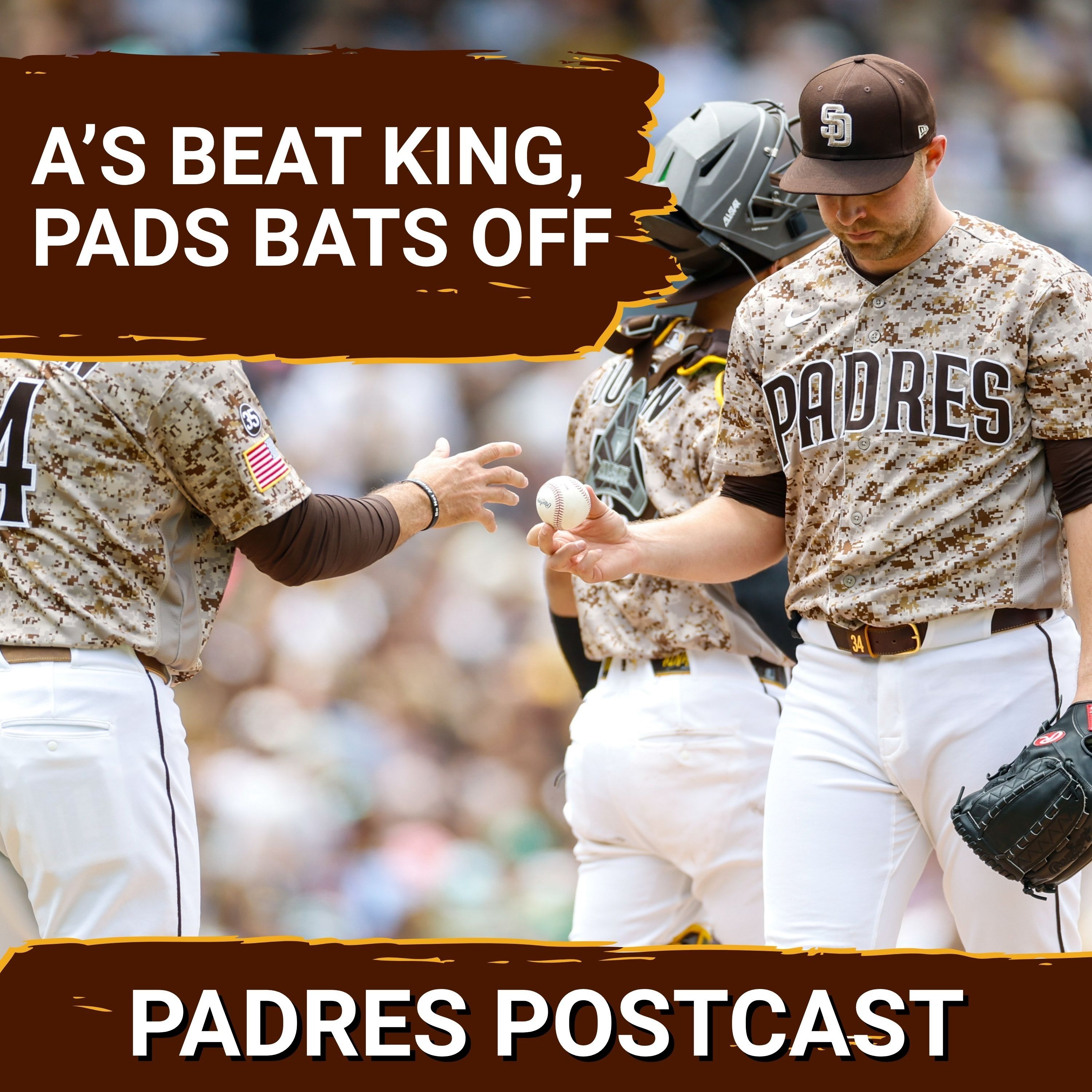 PADRES POSTCAST: Michael King Struggles as San Diego Padres Lose 2-1 in Finale to Oakland A’s