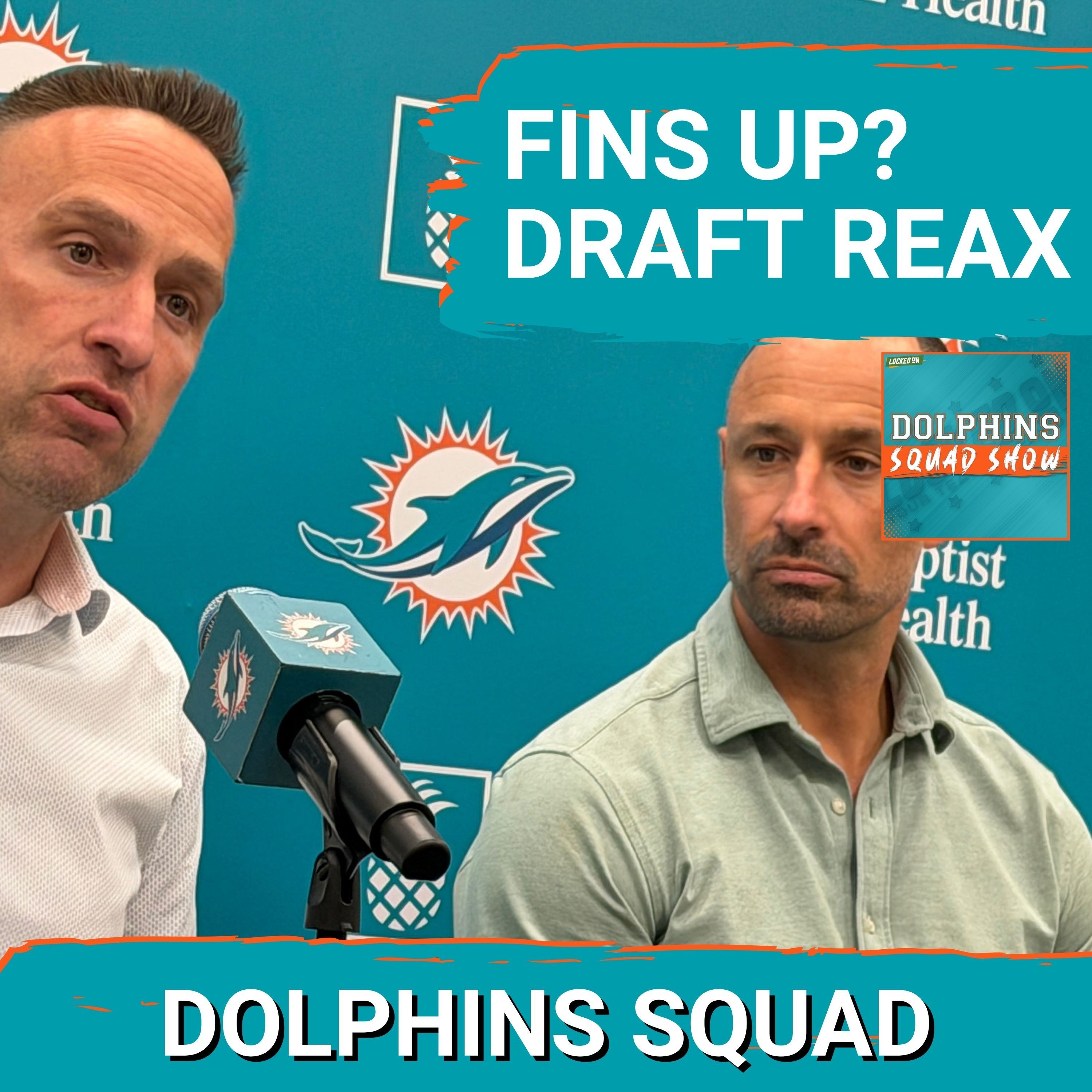 DOLPHINS SQUAD SHOW: Miami Dolphins Draft REAX: Smart Build? | FULL Breakdown w/ Crabbs & Zgonina