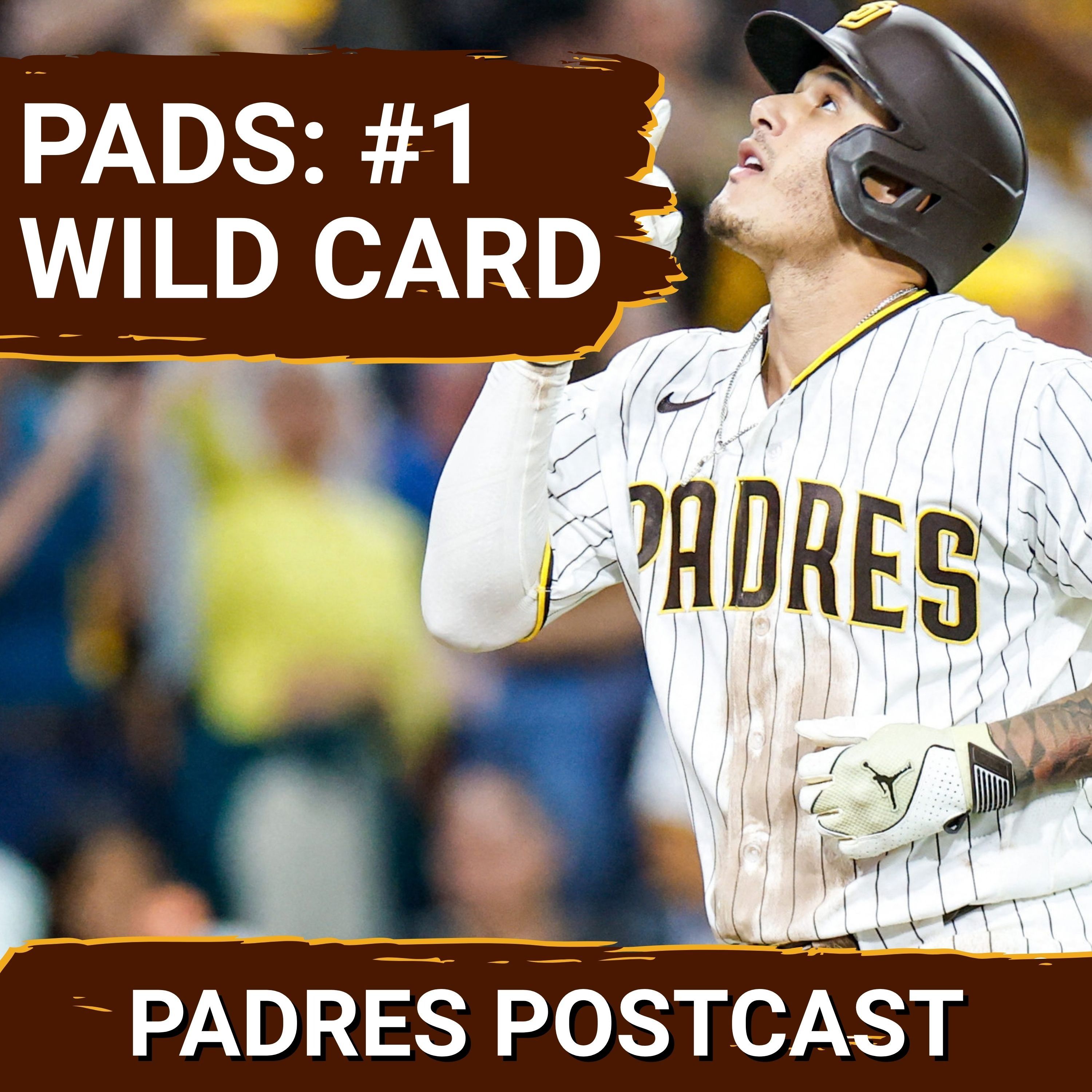 PADRES POSTCAST: Padres Clinch Top Wild Card With 90th Win: Manny Hits No. 30 in 10-7 W Over Cubs, episode artwork