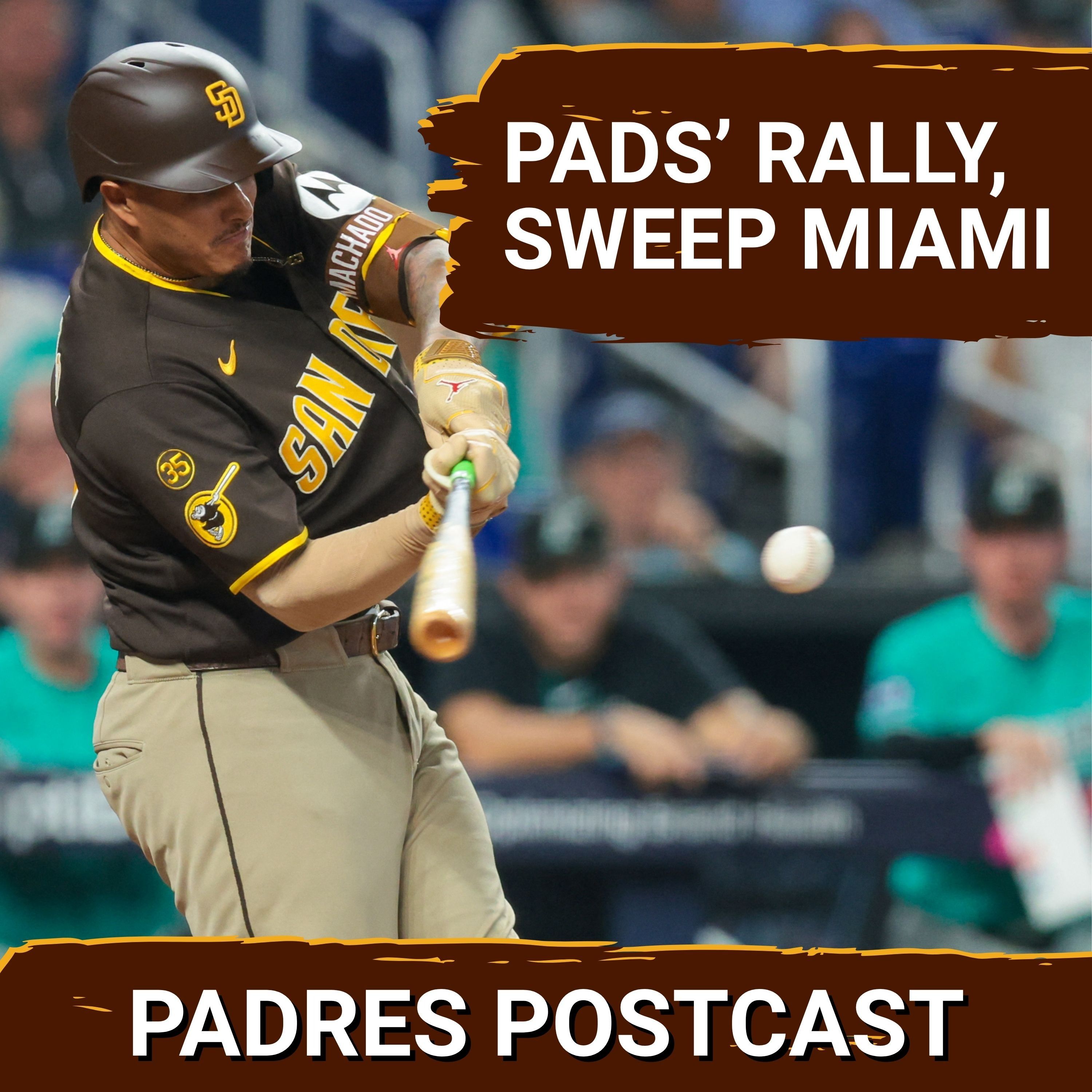 PADRES POSTCAST: PADRES COMPLETE THE SWEEP With 5-3 WIN! Manny & Merrill Go Deep in 4-Run 8th episode artwork