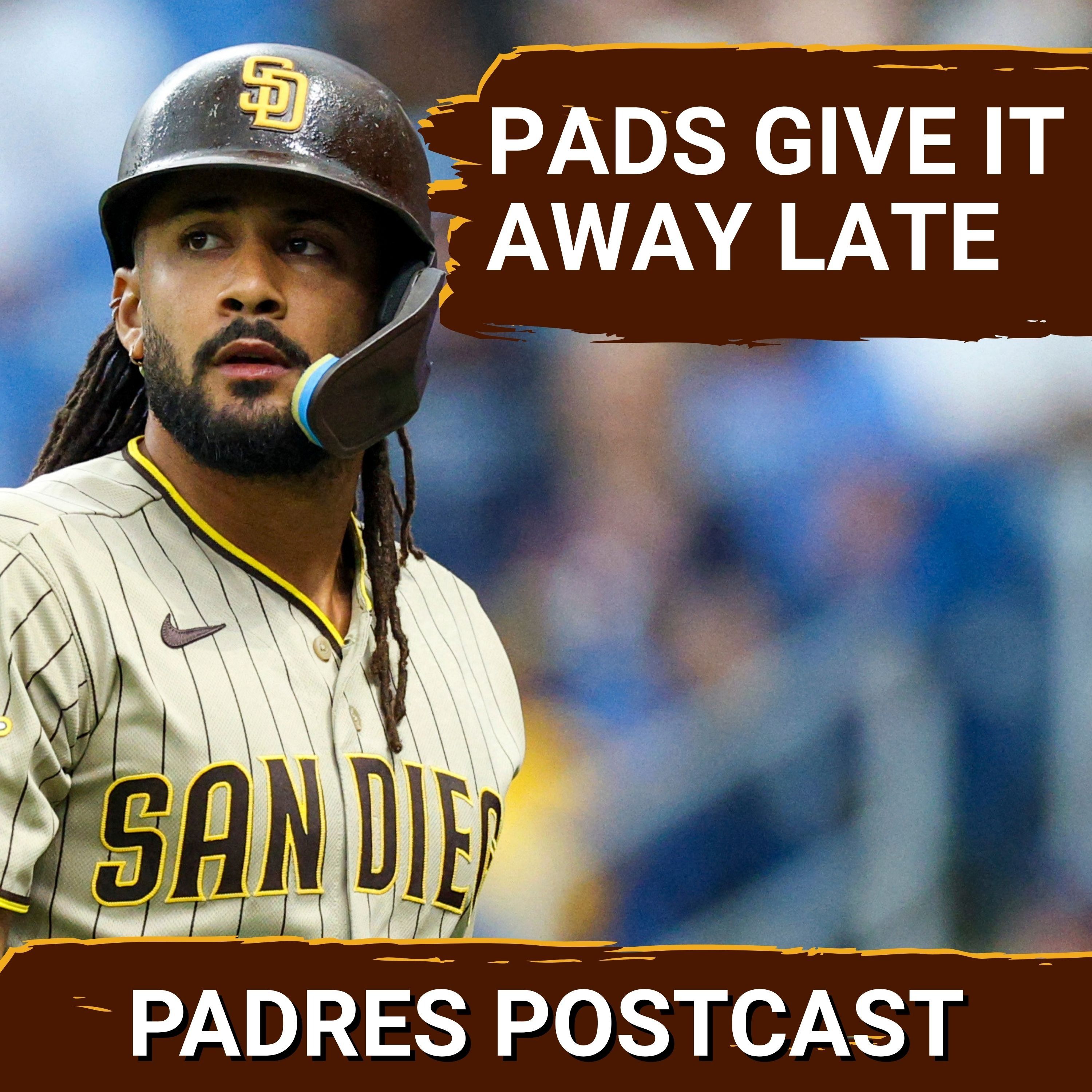 PADRES POSTCAST: PADRES BLOW 6-3 LEAD! 7th-Inning Disaster Hands Rays 7-6 Win, Knocks Pads Out of WC episode artwork