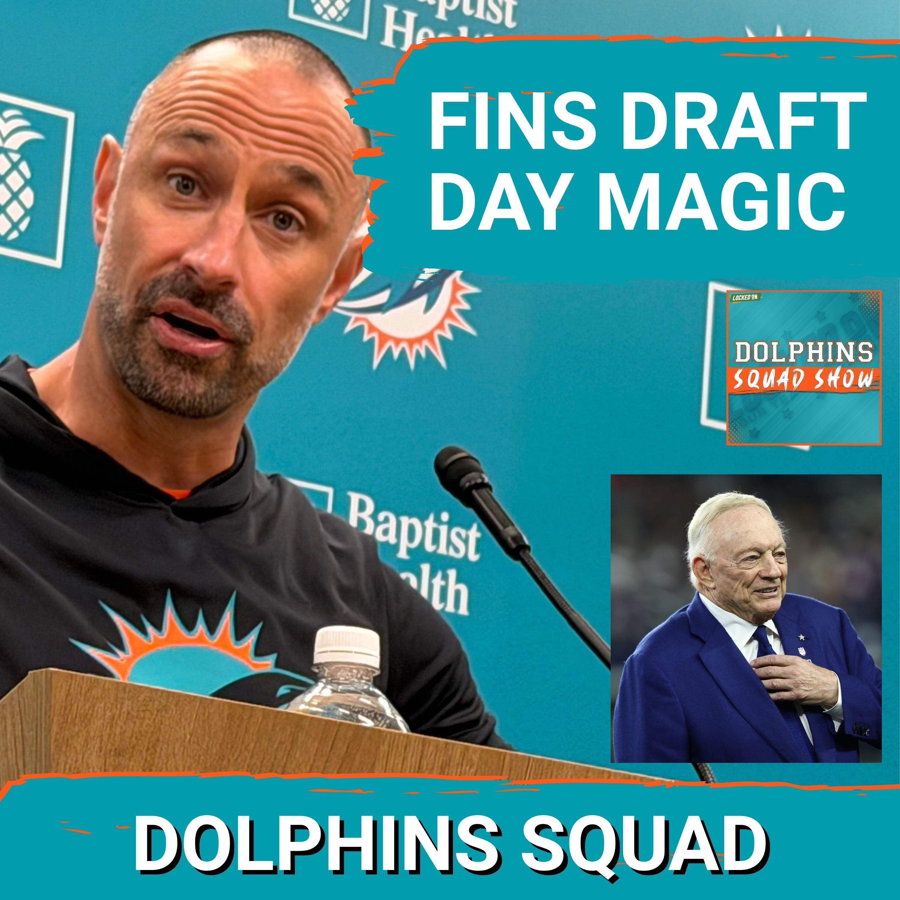 DOLPHINS SQUAD SHOW:  Dolphins Draft MASTERCLASS? Trades, Hidden Steals & What They STILL Need