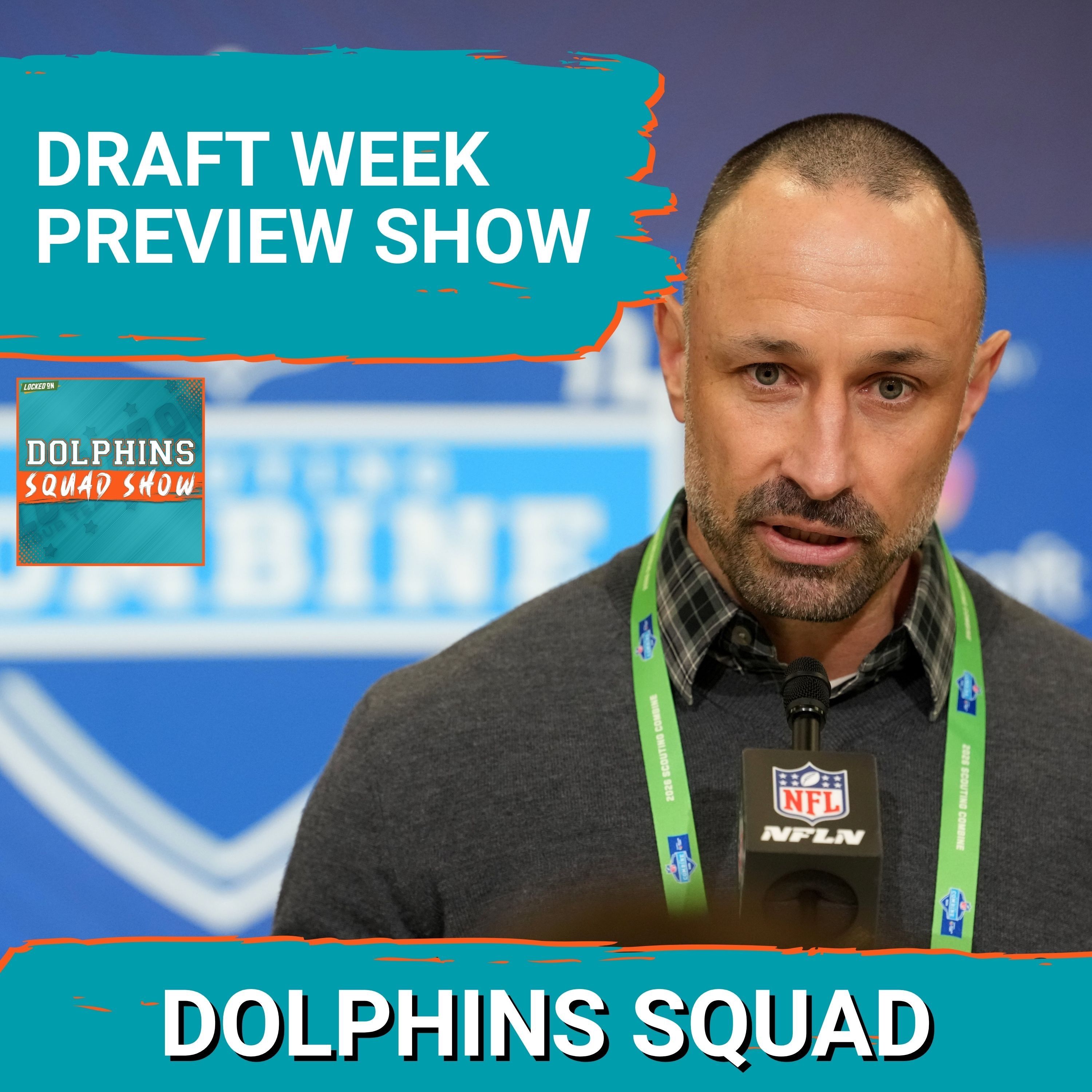 DOLPHINS SQUAD SHOW: Achane Update, Dolphins Draft Plan Revealed, Willis Era + WR Targets Heating Up