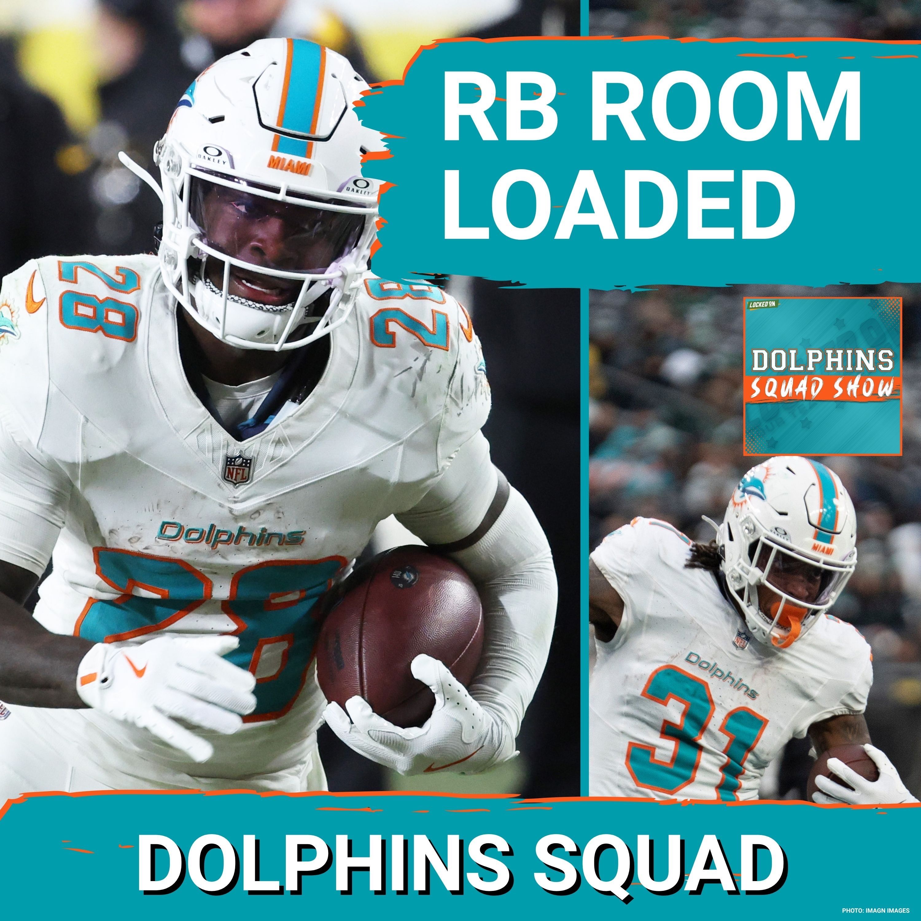 DOLPHINS SQUAD SHOW: Miami Dolphins BREAKOUT Season OTW? Achane, Gordon, Willis, Sullivan’s Vision episode artwork