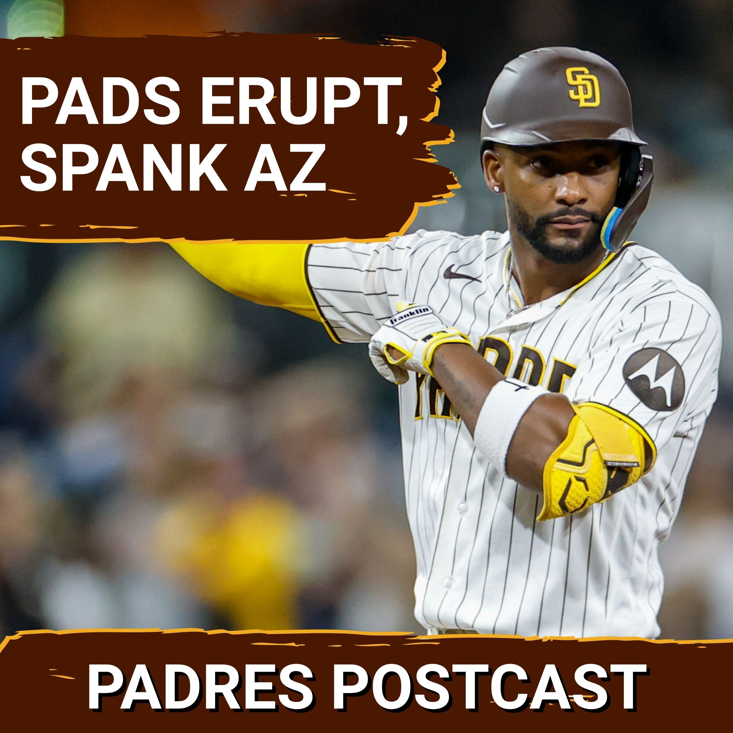 PADRES POSTCAST: Padres EXPLODE! Michael King Deals, Campusano HR’s, Padres Crush D-Backs 10-4 episode artwork
