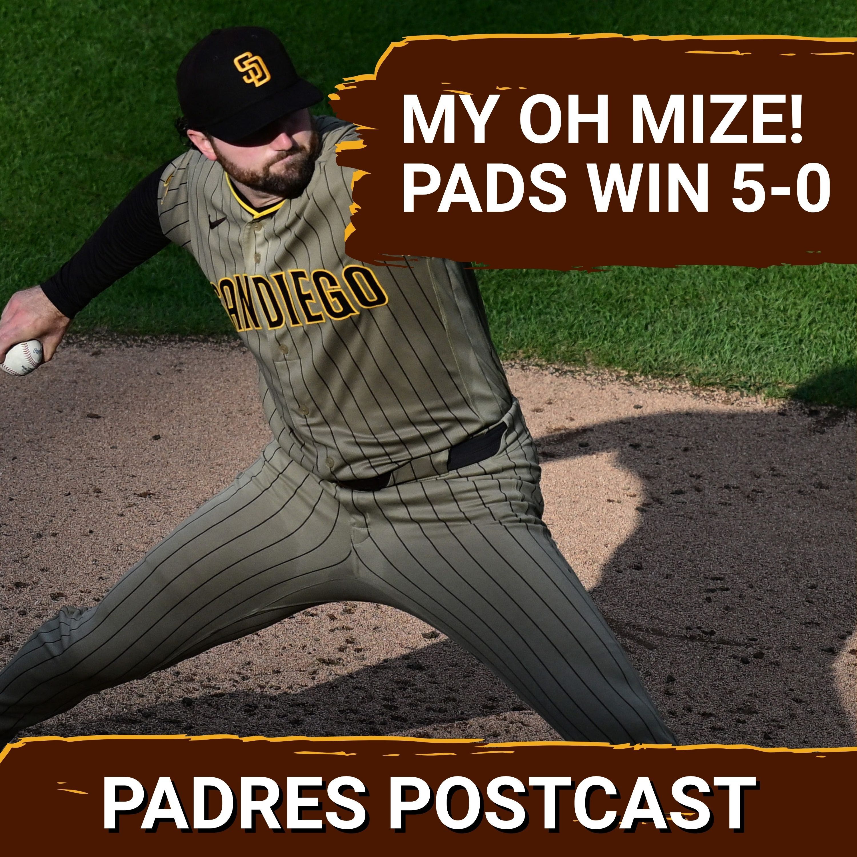 PADRES POSTCAST: PADRES RESPOND BIG! Mize Dominates, 4 HR's Power 5-0 Series-Clinching Win, WC Tie episode artwork