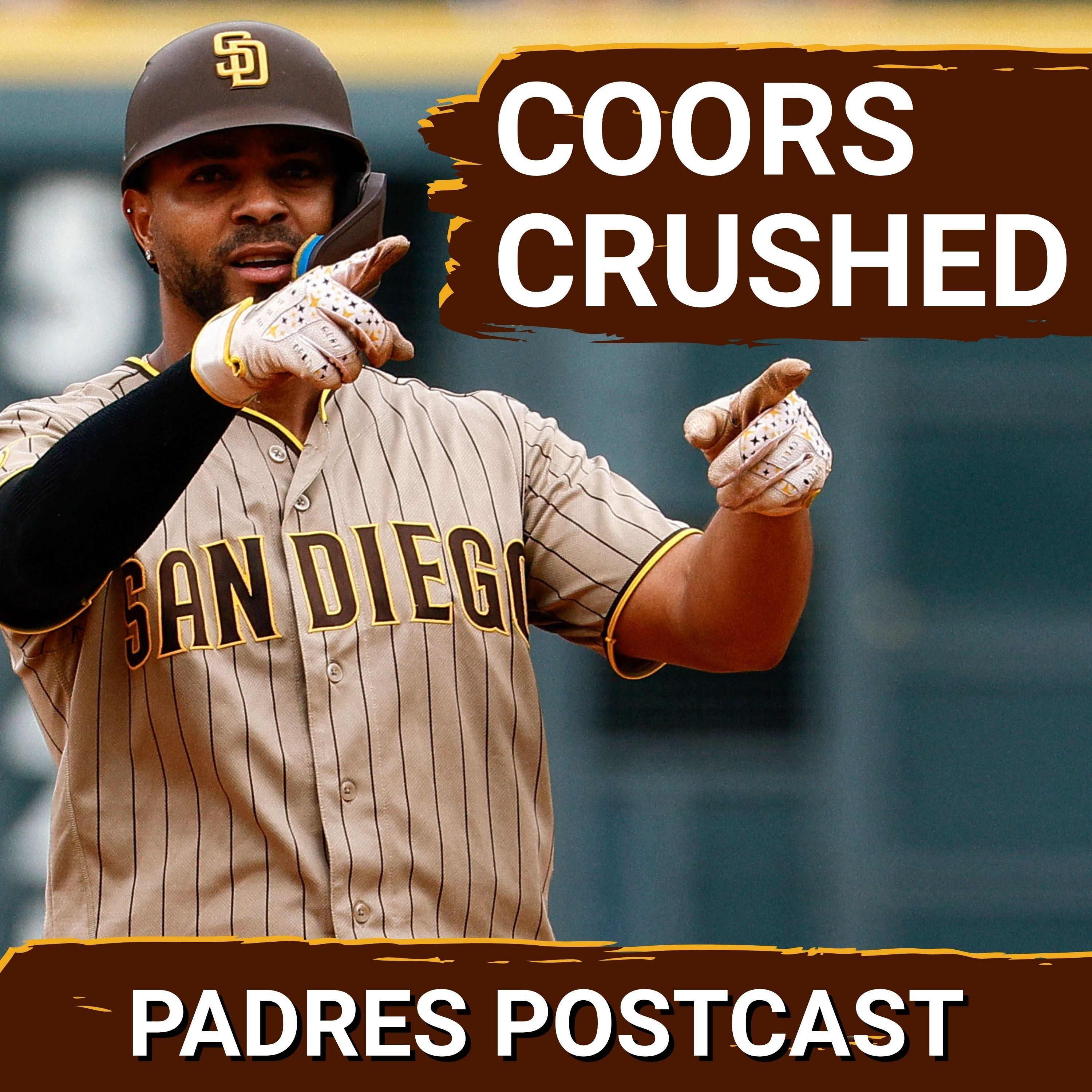PADRES POSTCAST: OCTOBER PUSH: San Diego Padres DOMINATE Rockies 9-2, Take 3 of 4 & Finish 6-1 Trip episode artwork