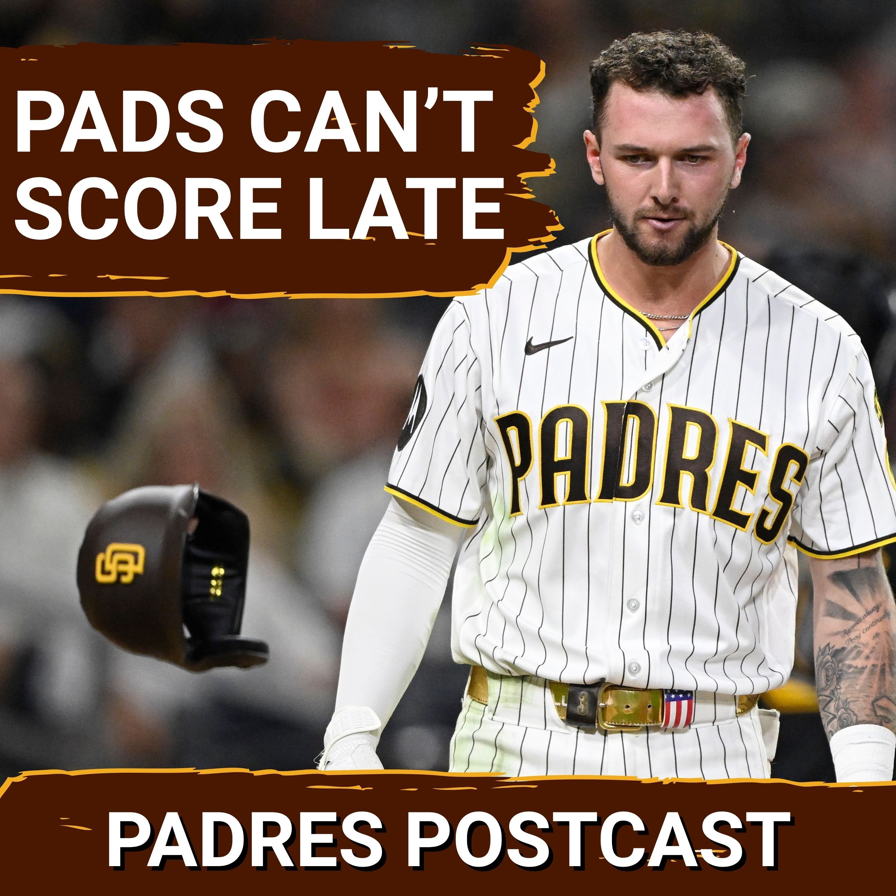 PADRES POSTCAST: BRUTAL PADRES LOSS! Merrill Misses, Blown Bunts, Bases-Loaded Fails Doom 3-2 Loss episode artwork