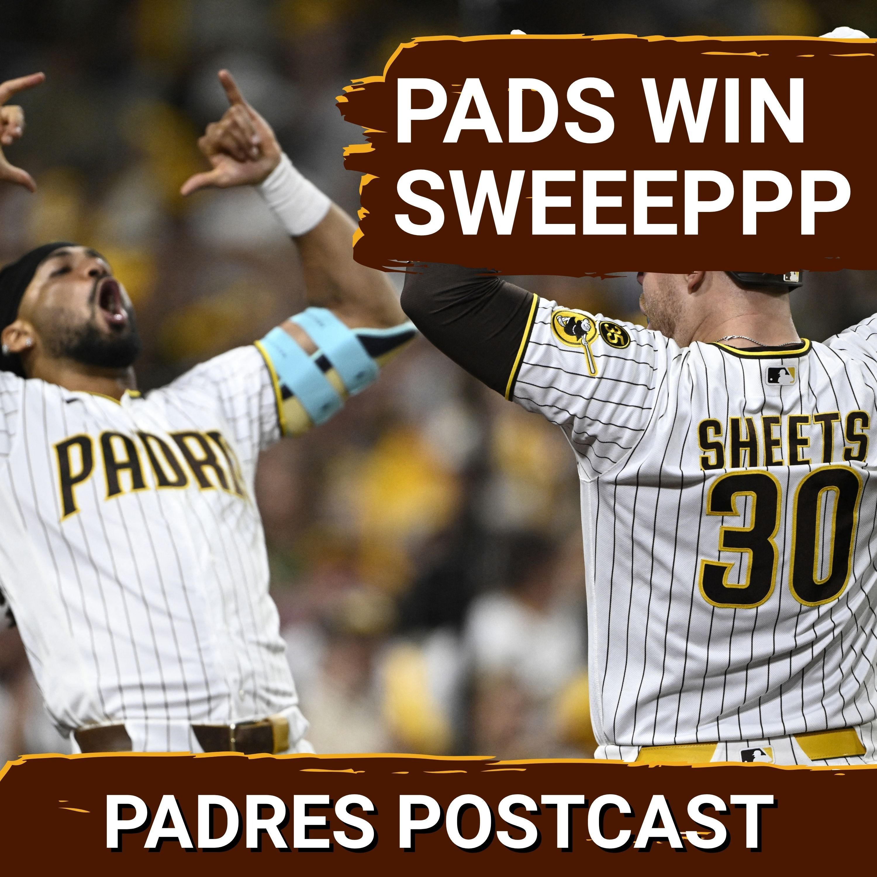PADRES POSTCAST: PADRES SWEEP CUBS! Bullpen Dominates As San Diego Advances with 4-1 WIN episode artwork