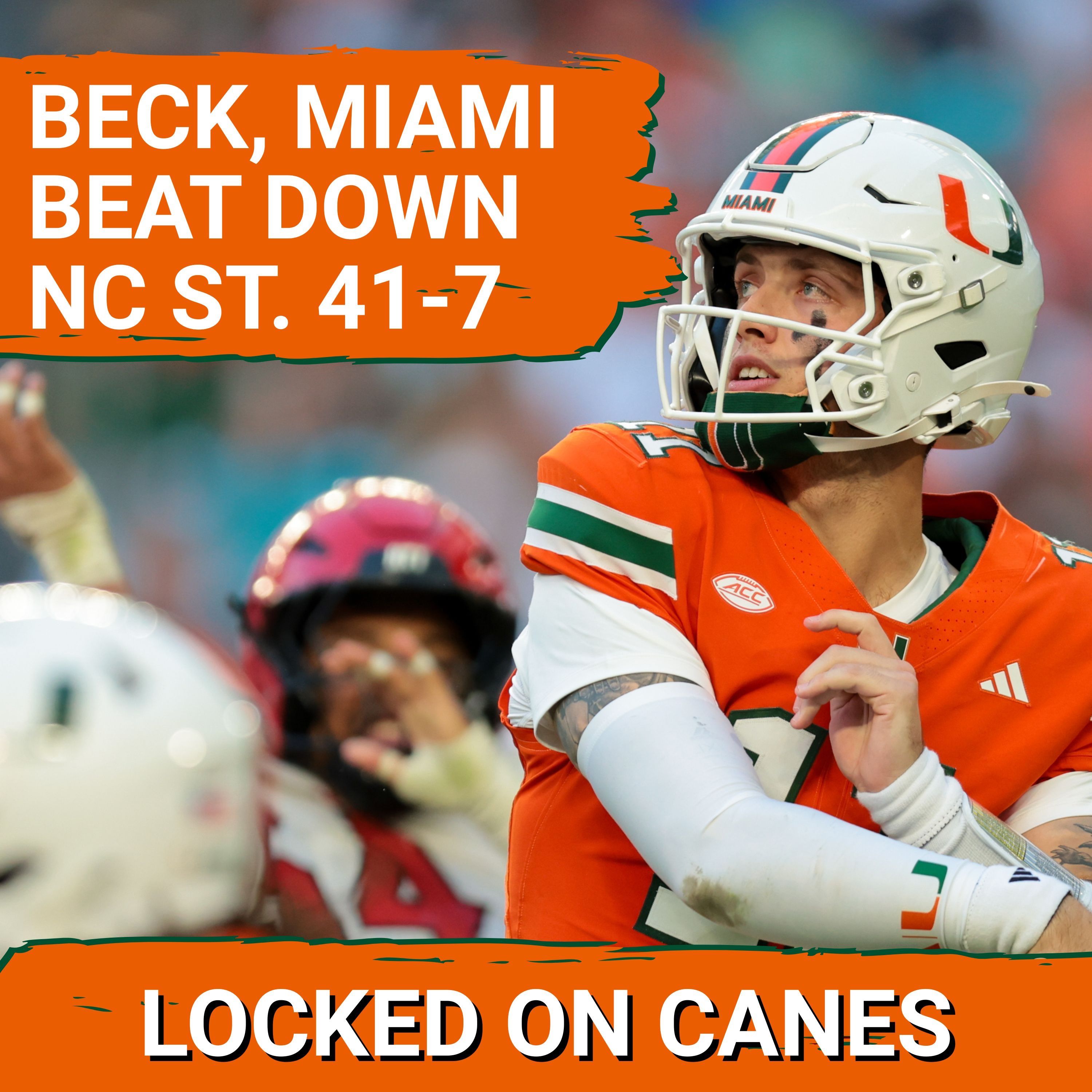 CANES POSTCAST: Miami HURRICANES MAKE STATEMENT, Dominate All Phases in 41-7 BEATDOWN of NC State