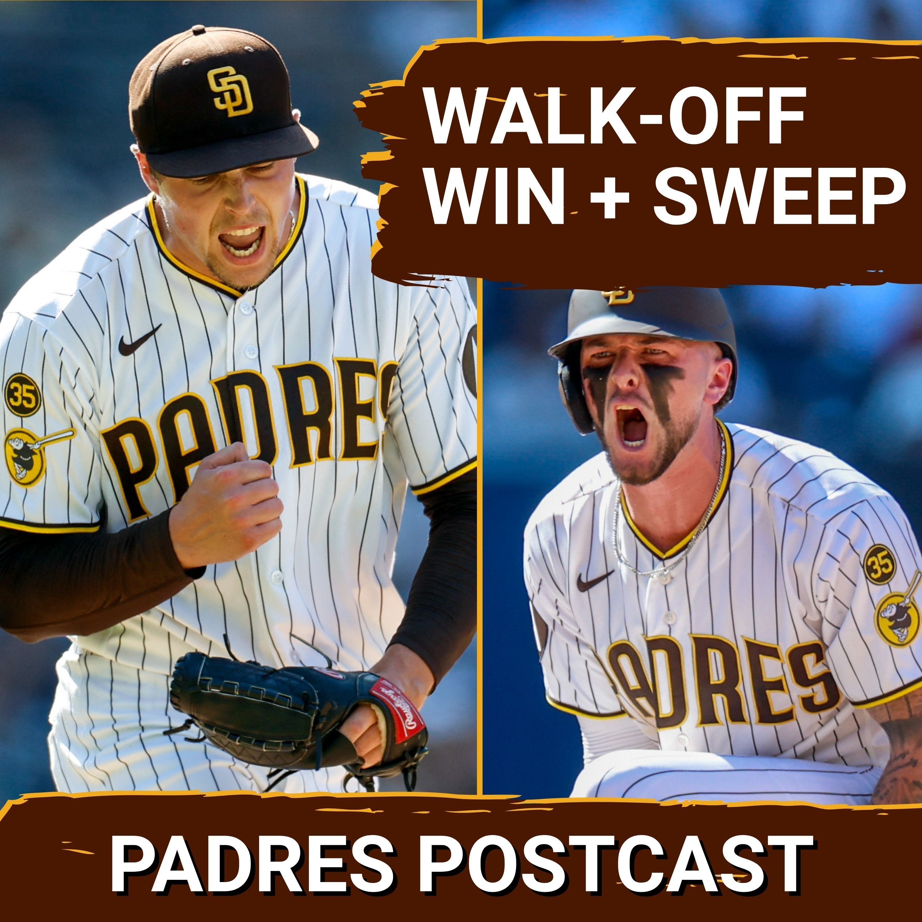 PADRES POSTCAST: PADRES WALK IT OFF 3-2 IN 11! Campusano GW-Hit Caps Epic Sweep & Wild Card Surge! episode artwork