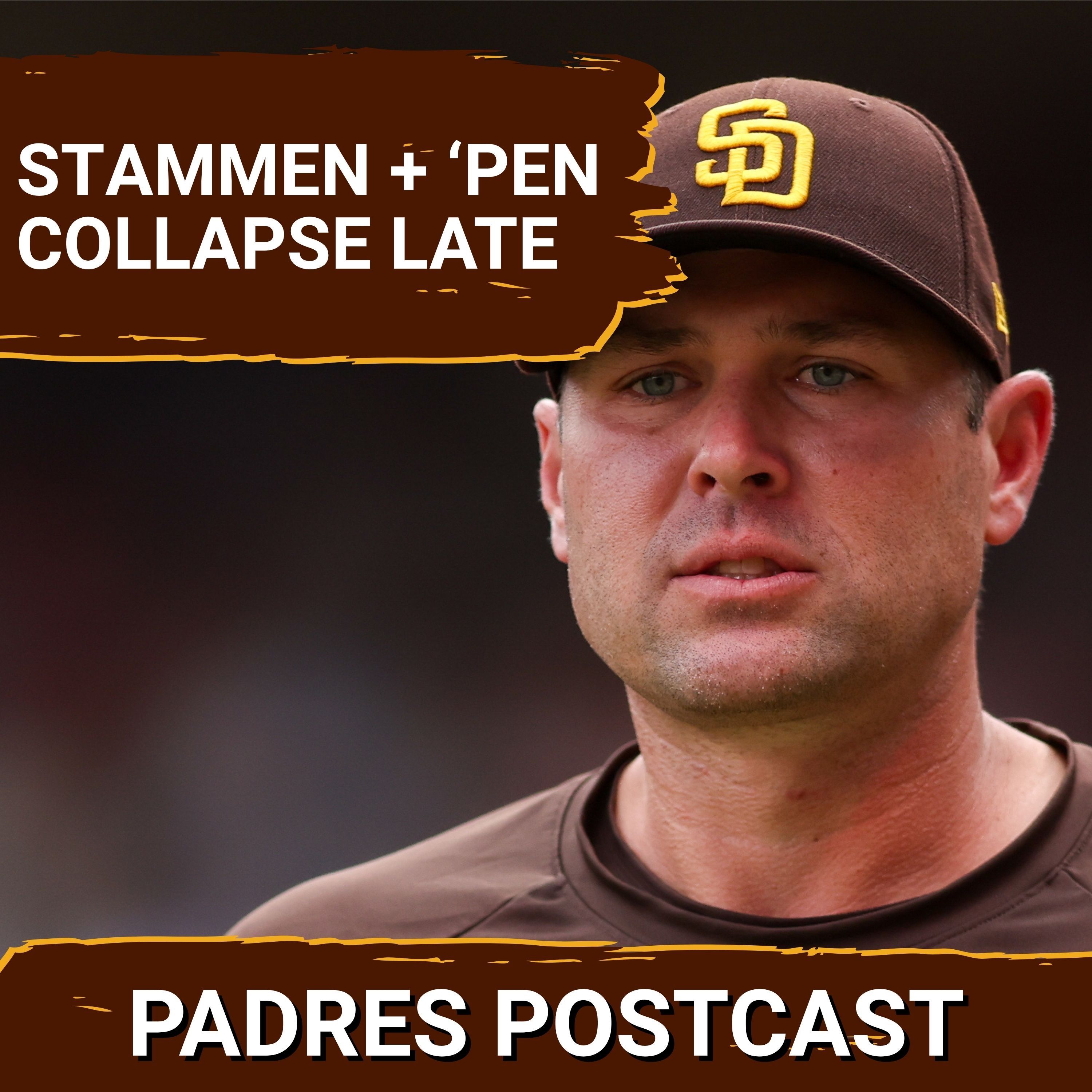 PADRES POSTCAST: Padres’ Furious 9th-Inning Rally Falls Short After Craig Stammen, Bullpen Collapse episode artwork