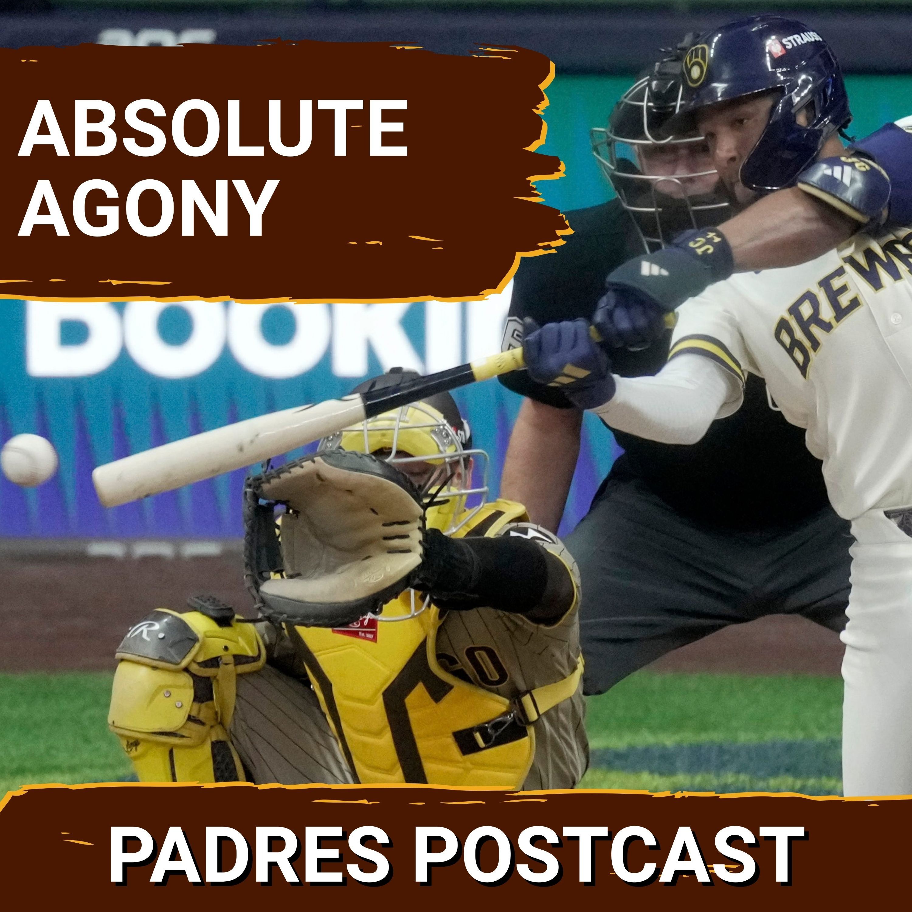 PADRES POSTCAST: REAPER ROCKED: Brewers Walk Off Miller, Padres Fall Into 0-2 NLDS Hole w/ 4-3 LOSS episode artwork