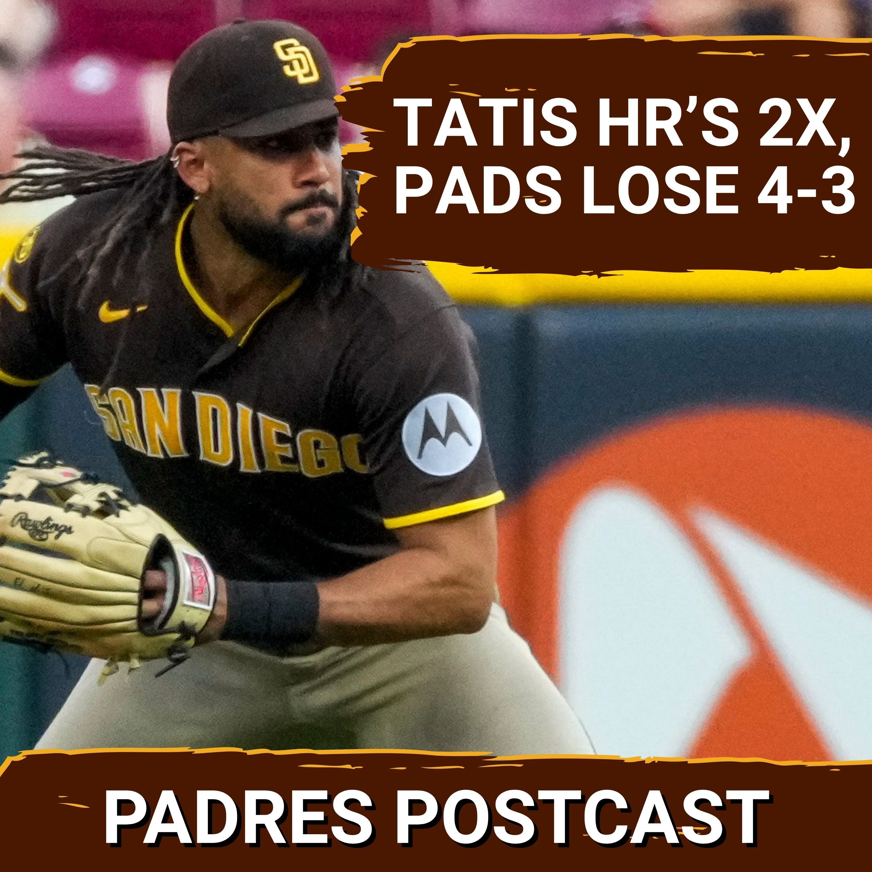 PADRES POSTCAST: TATIS HOMERS 2X — PADRES STILL LOSE! 0-for-10 RISP Kills San Diego in 4-3 L to Reds episode artwork