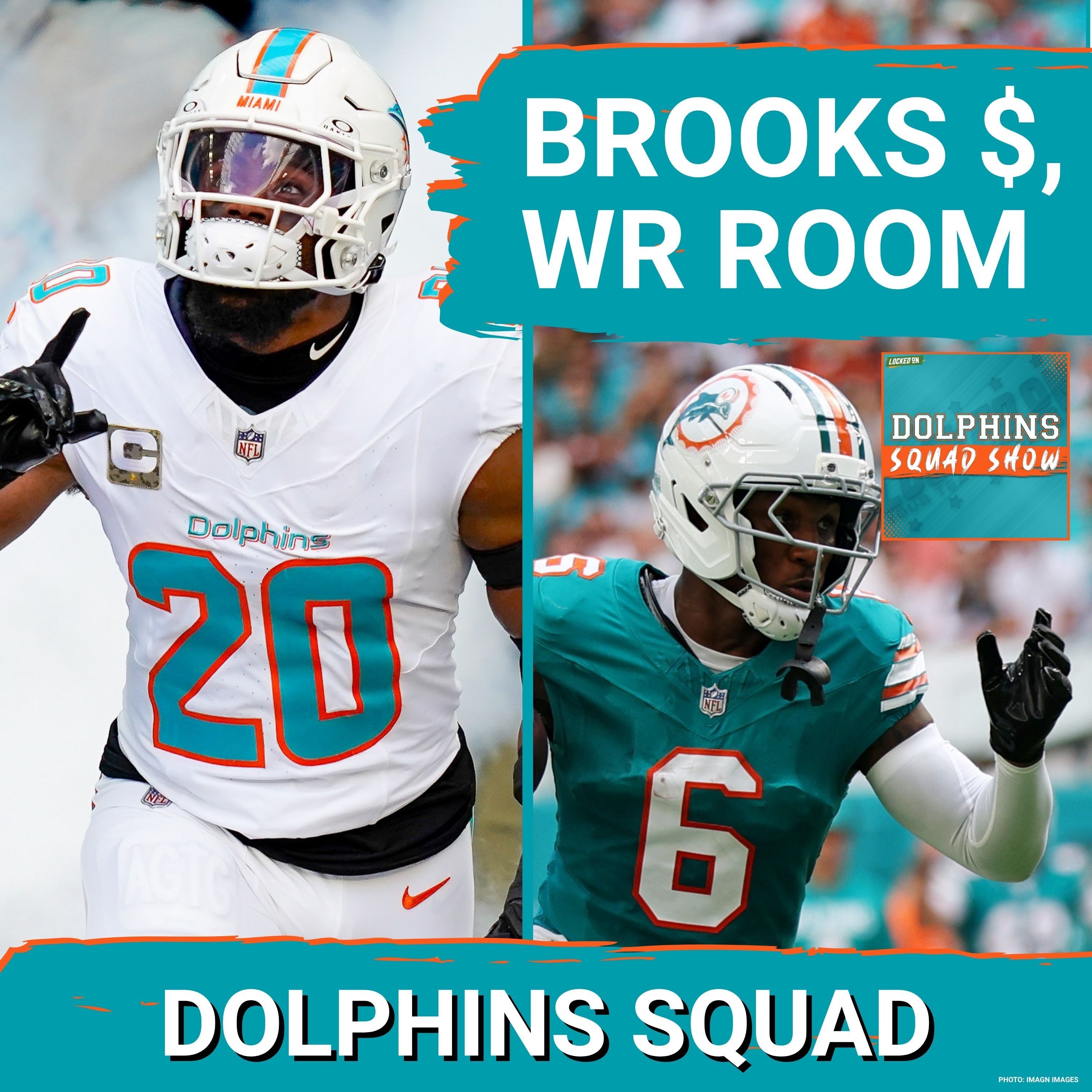 DOLPHINS SQUAD SHOW: Miami’s Next Stars? | Dulcich Rising, WR Debate & Brooks Extension Watch episode artwork