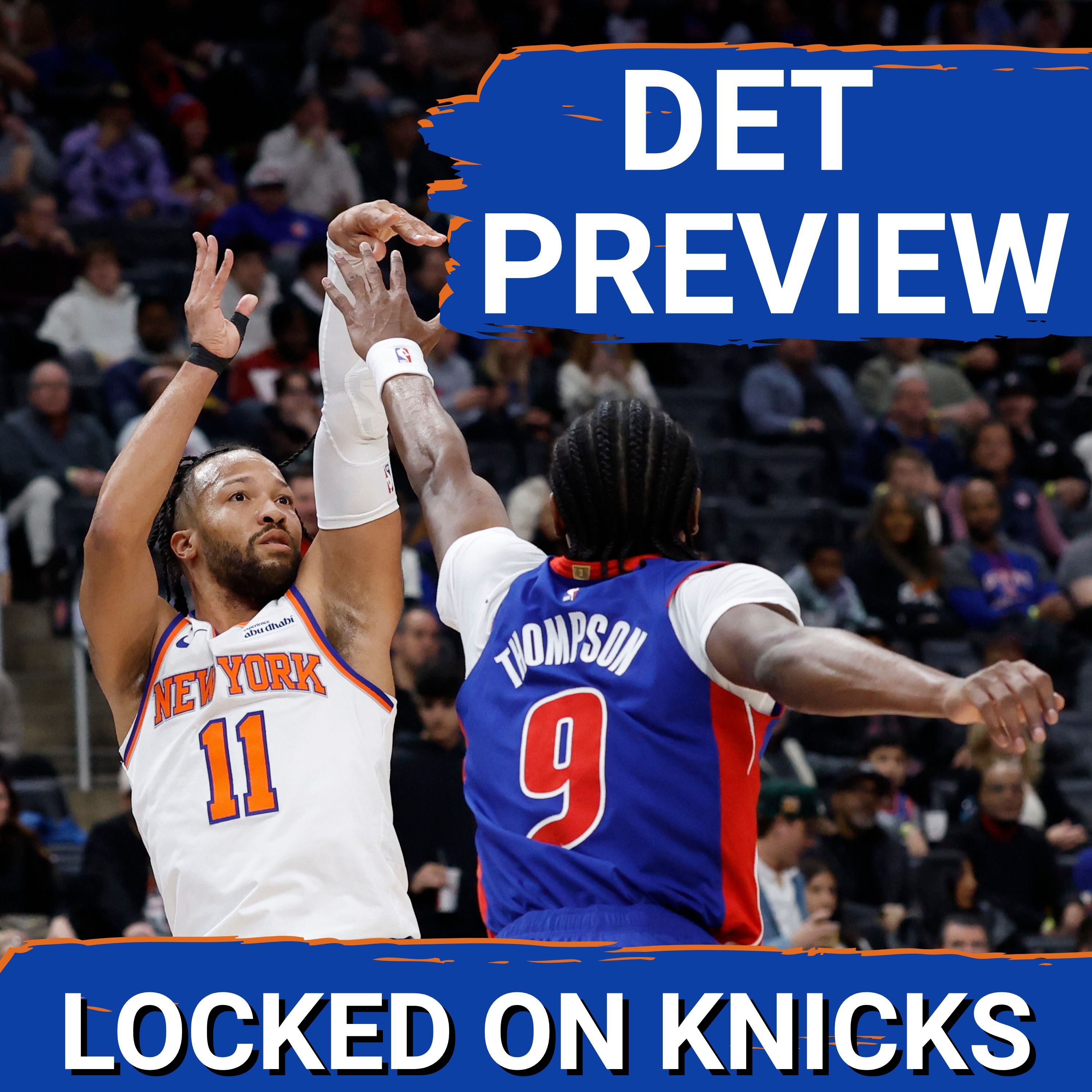 Will The Knicks FINALLY Show Up Against The Pistons? With Locked On Pistons Ku Khahil