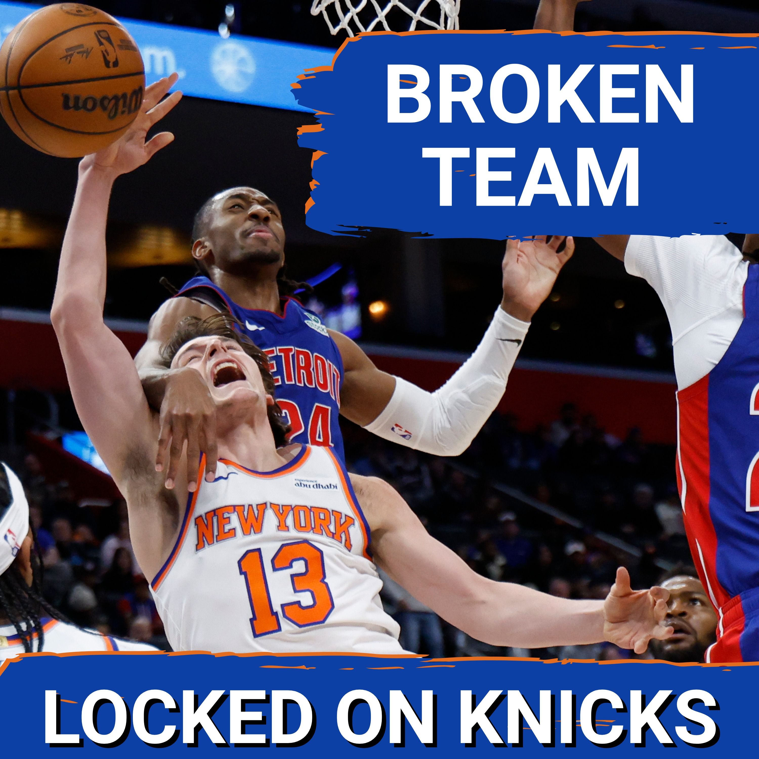 BROKEN: Jalen Brunson And The Knicks COLLAPSE In Detroit