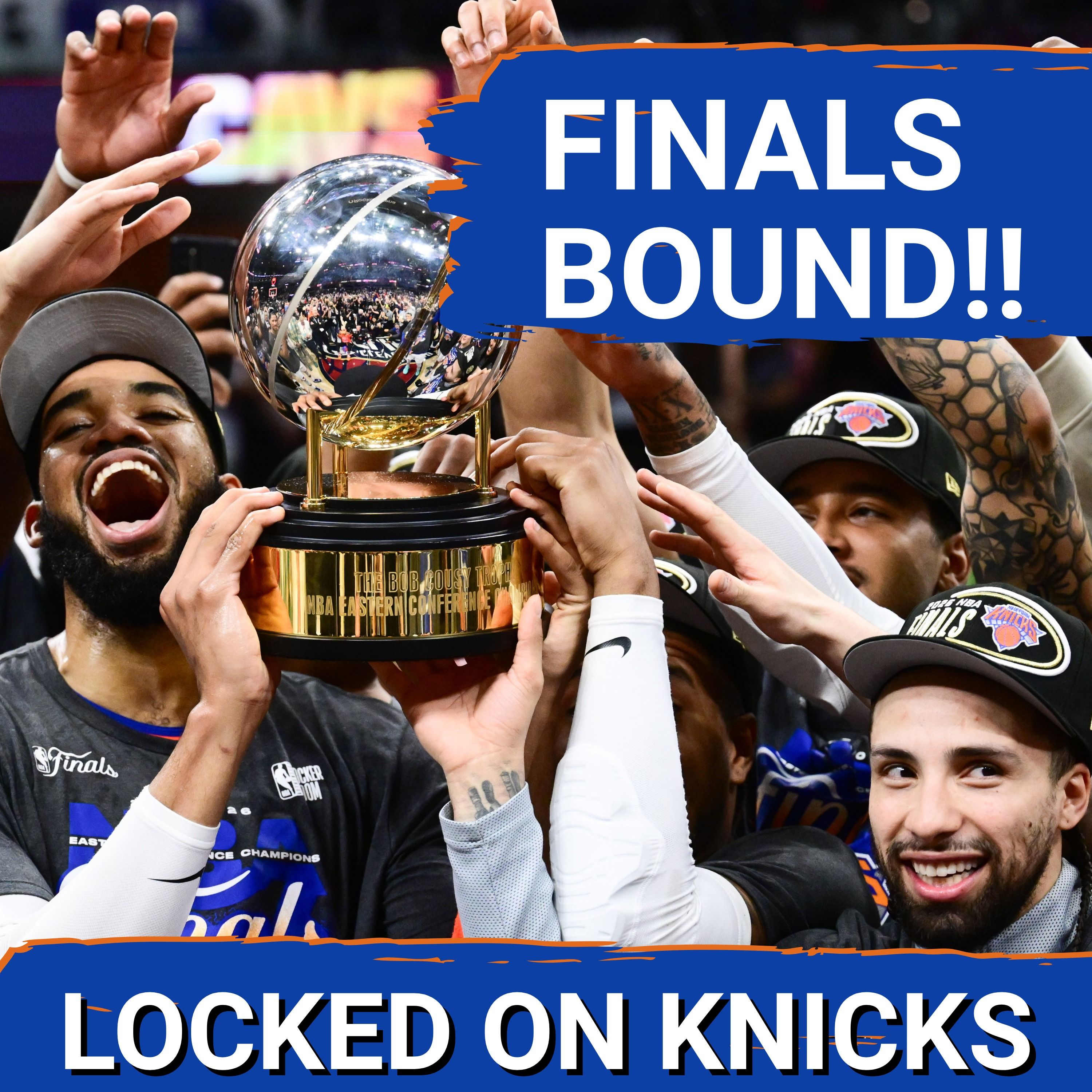 THE NEW YORK KNICKS ARE HEADED TO THE NBA FINALS!!!!!