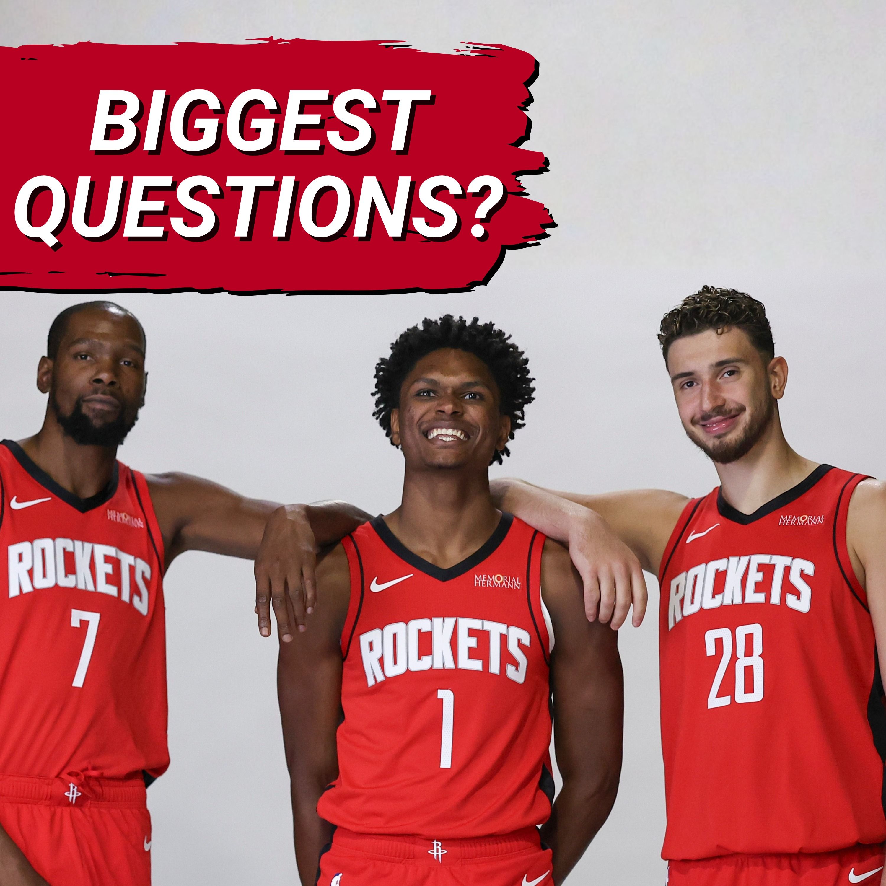 Houston Rockets Season Preview: BIG QUESTIONS For Kevin Durant, Alperen Sengun, Amen Thompson & More