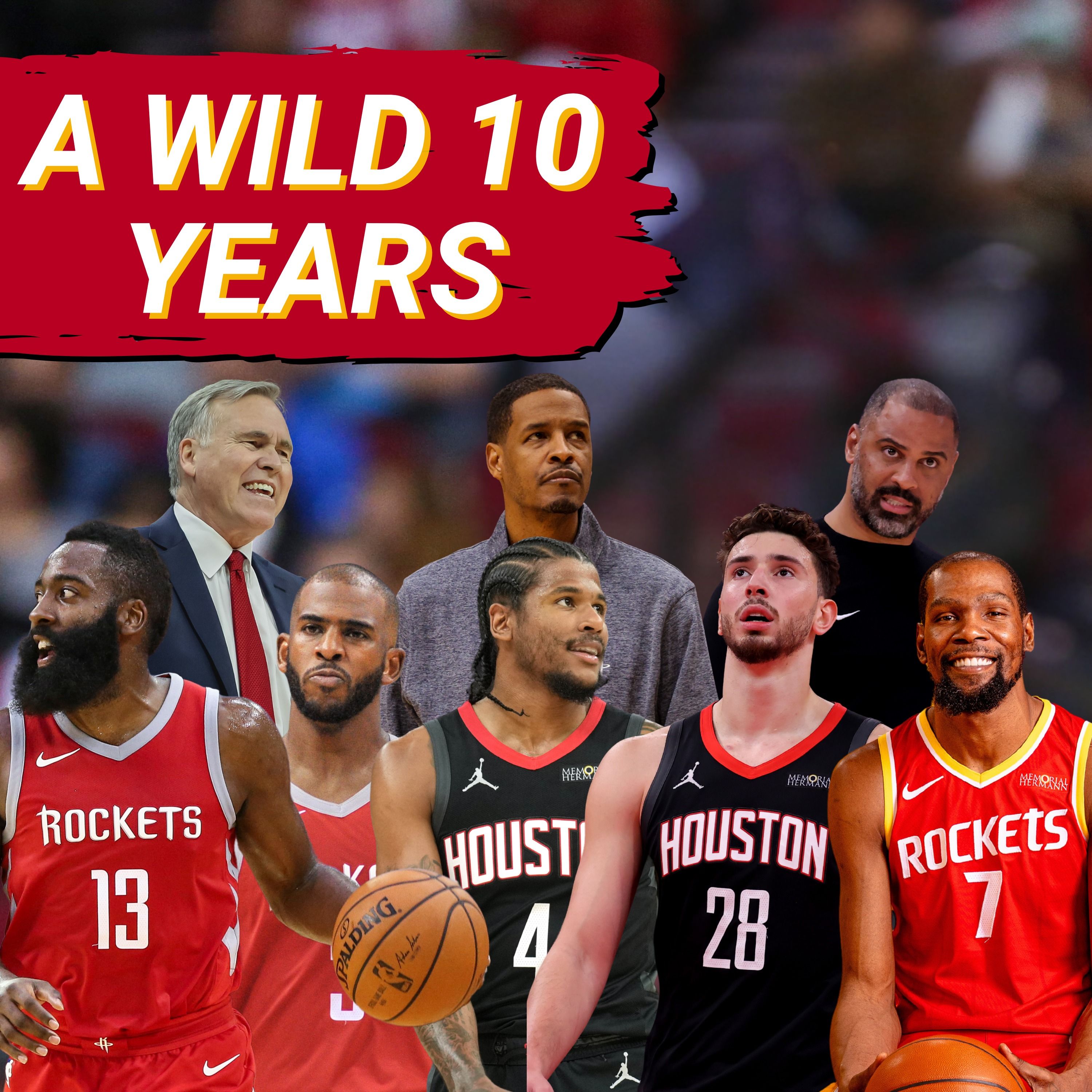 Rockets WILD Decade: James Harden MVP Dominance, Silas TANKING Years, Alperen Sengun & Udoka NEW Era episode artwork
