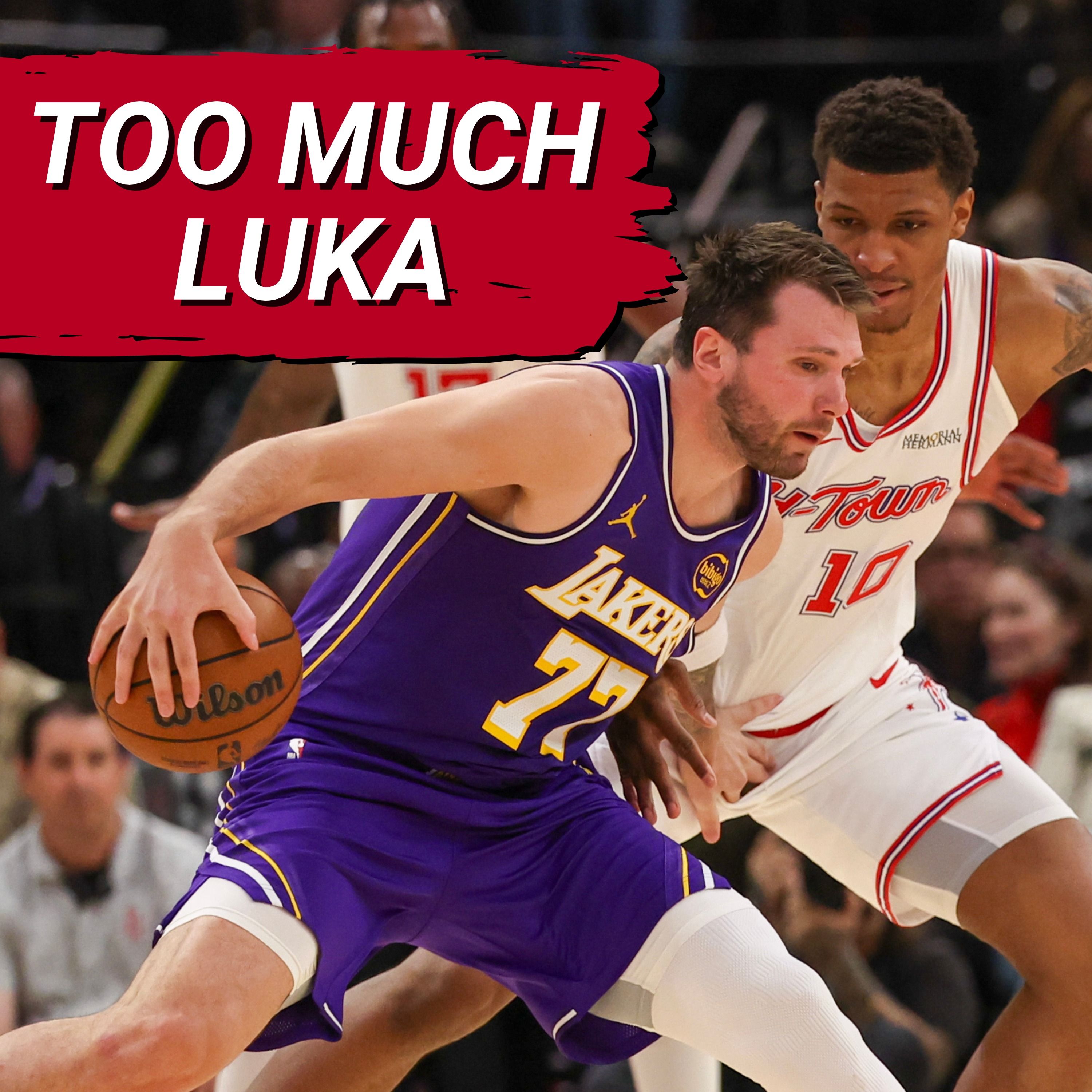 Rockets With NO ANSWER For Luka Doncic As Lakers TAKE CONTROL Late | Kevin Durant Doubles IMPROVING