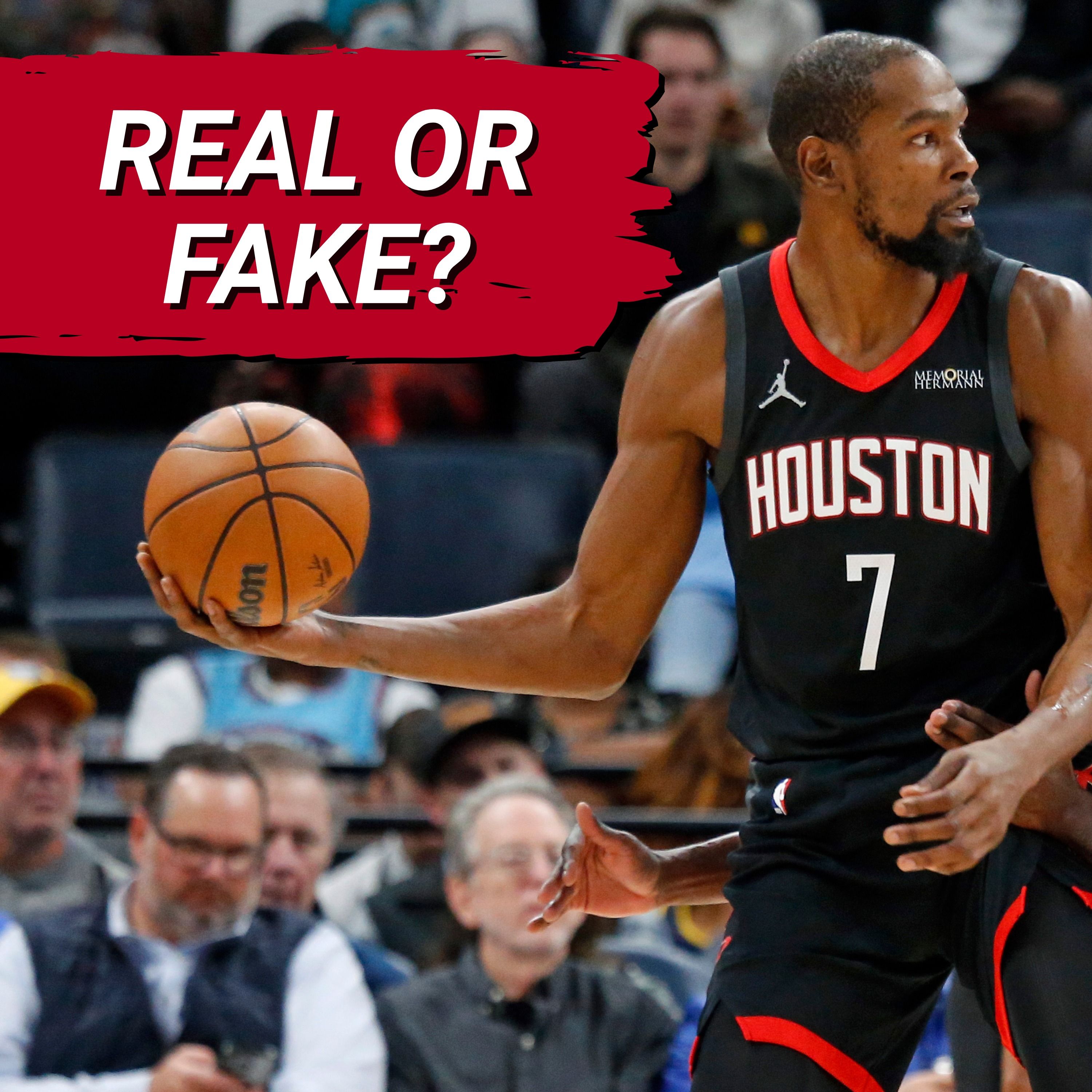 Houston Rockets REAL OR FAKE? | Kevin Durant Leads NUMBER ONE Offense, Josh Okogie STARTING & More